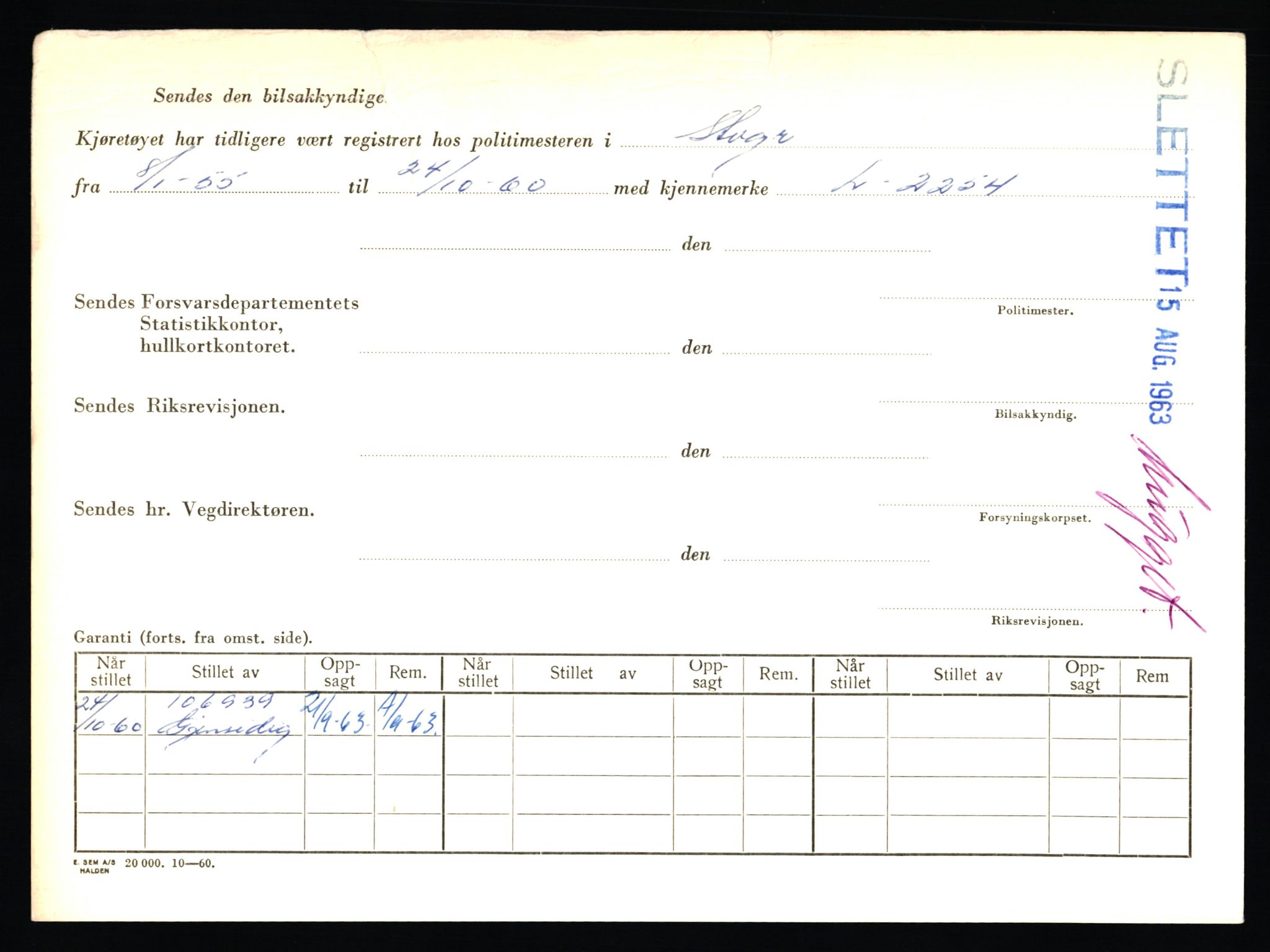 Stavanger trafikkstasjon, AV/SAST-A-101942/0/F/L0050: L-50600 - L-51299, 1930-1971, p. 210