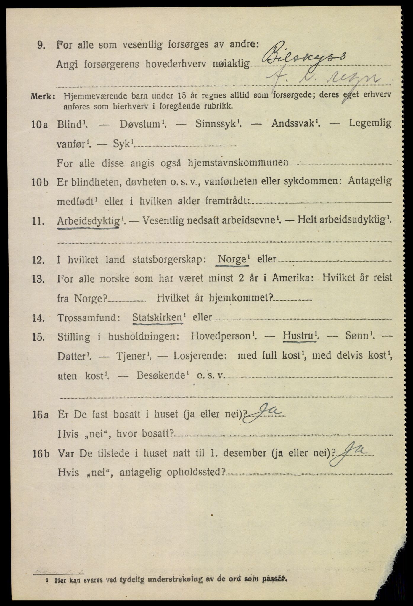 SAH, 1920 census for Løten, 1920, p. 9830