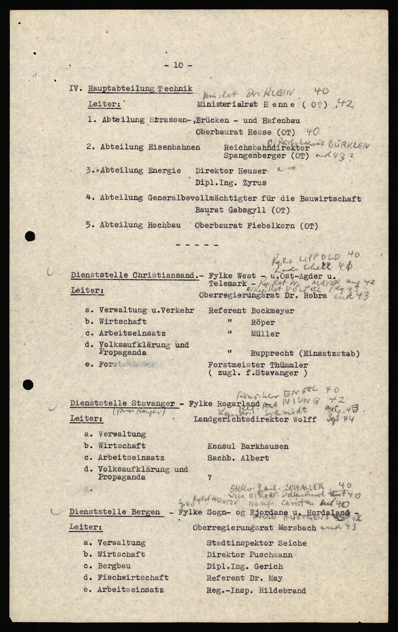 Forsvaret, Forsvarets overkommando II, AV/RA-RAFA-3915/D/Db/L0035: CI Questionaires. Tyske okkupasjonsstyrker i Norge. Tyskere., 1945-1946, p. 51