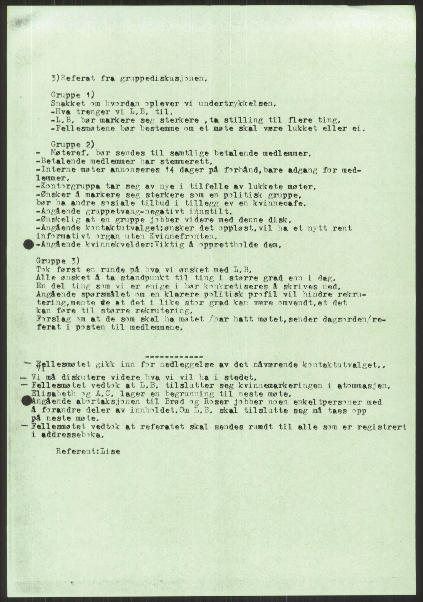 Det Norske Forbundet av 1948/Landsforeningen for Lesbisk og Homofil Frigjøring, AV/RA-PA-1216/D/Dd/L0001: Diskriminering, 1973-1991, p. 993