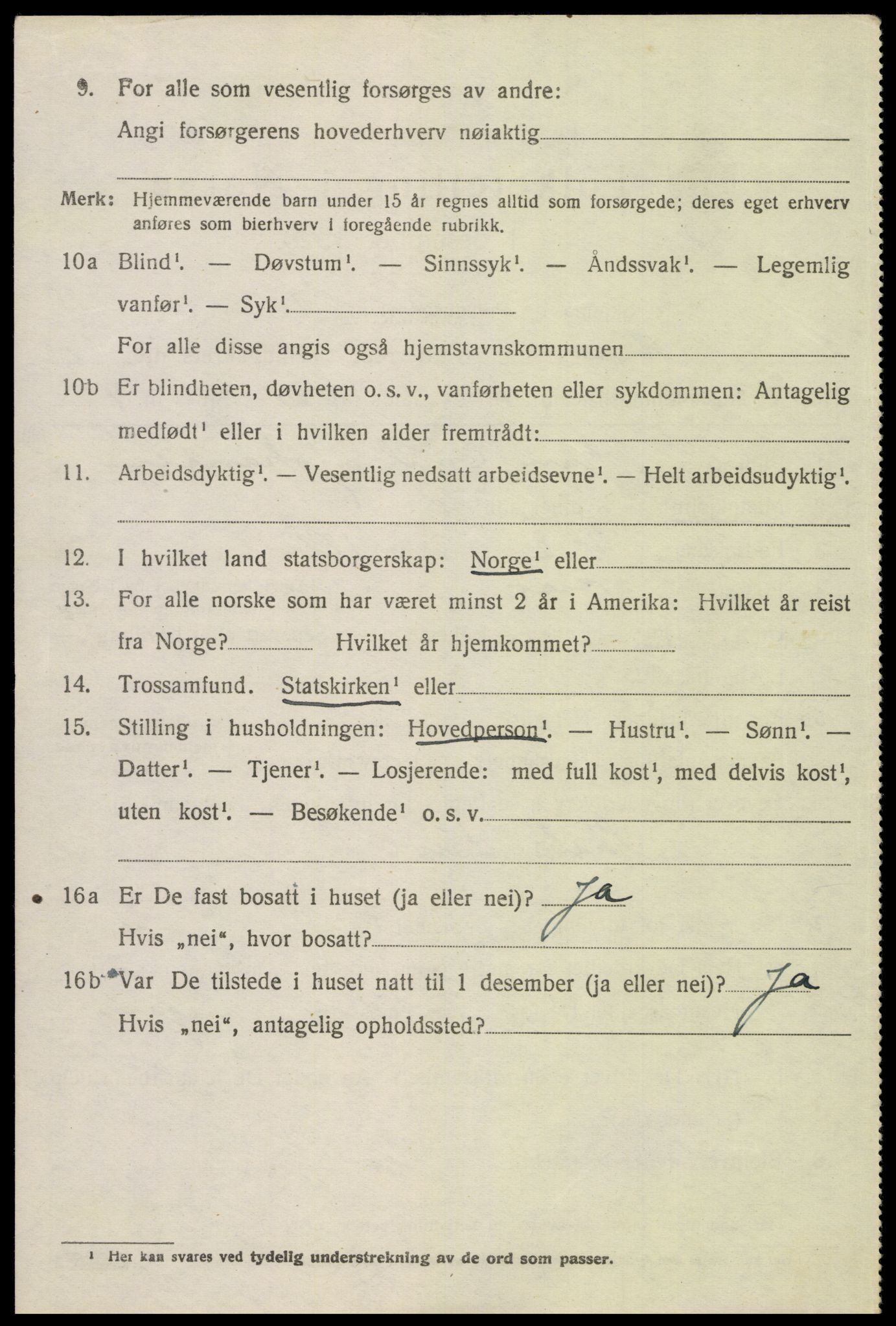 SAK, 1920 census for Hisøy, 1920, p. 3973