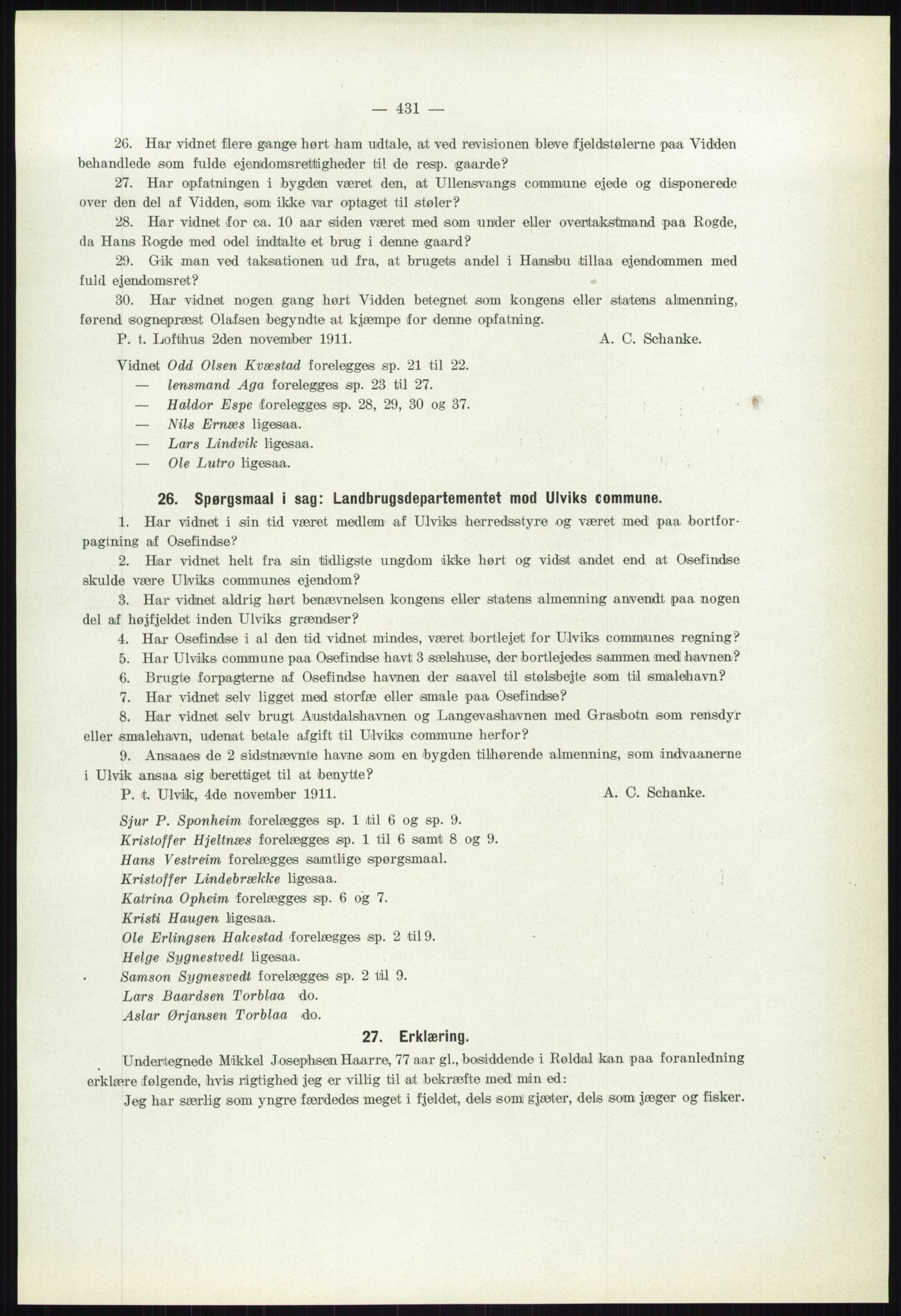 Høyfjellskommisjonen, AV/RA-S-1546/X/Xa/L0001: Nr. 1-33, 1909-1953, p. 453