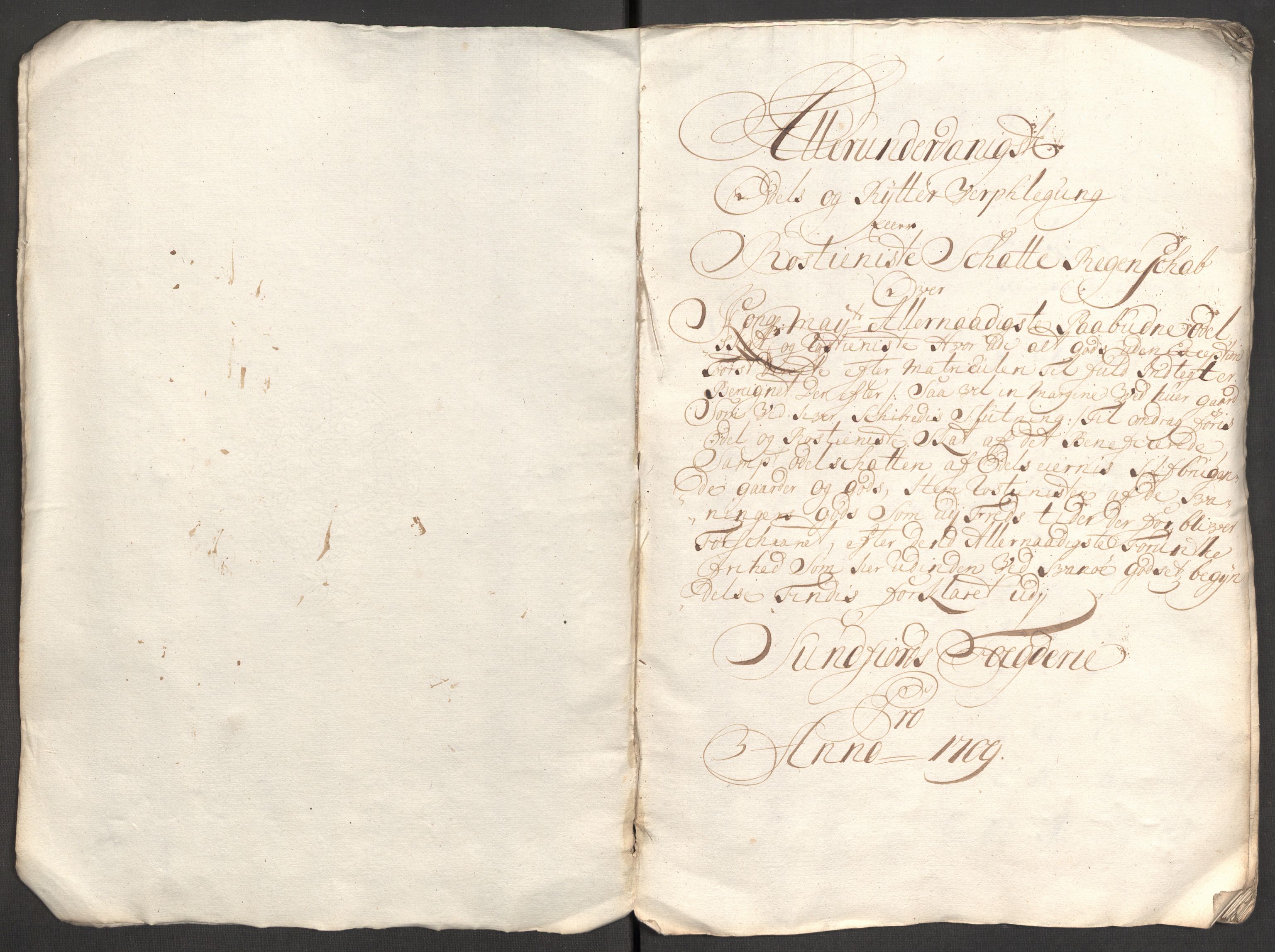 Rentekammeret inntil 1814, Reviderte regnskaper, Fogderegnskap, RA/EA-4092/R53/L3432: Fogderegnskap Sunn- og Nordfjord, 1709, p. 30