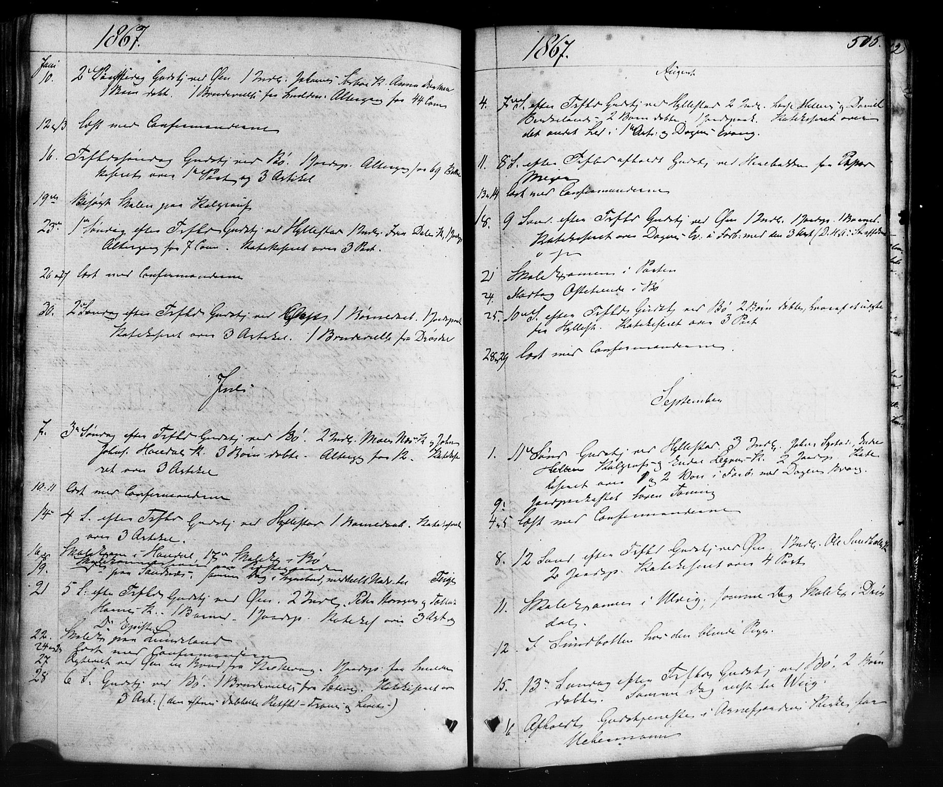 Hyllestad sokneprestembete, SAB/A-80401: Parish register (official) no. A 1, 1861-1886, p. 505