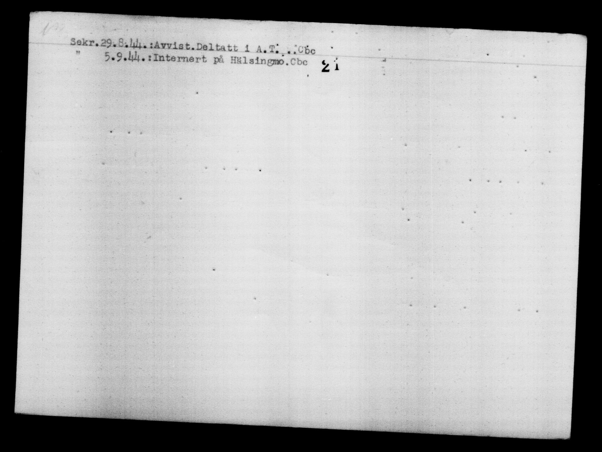 Den Kgl. Norske Legasjons Flyktningskontor, AV/RA-S-6753/V/Va/L0012: Kjesäterkartoteket.  Flyktningenr. 28300-31566, 1940-1945, p. 1671