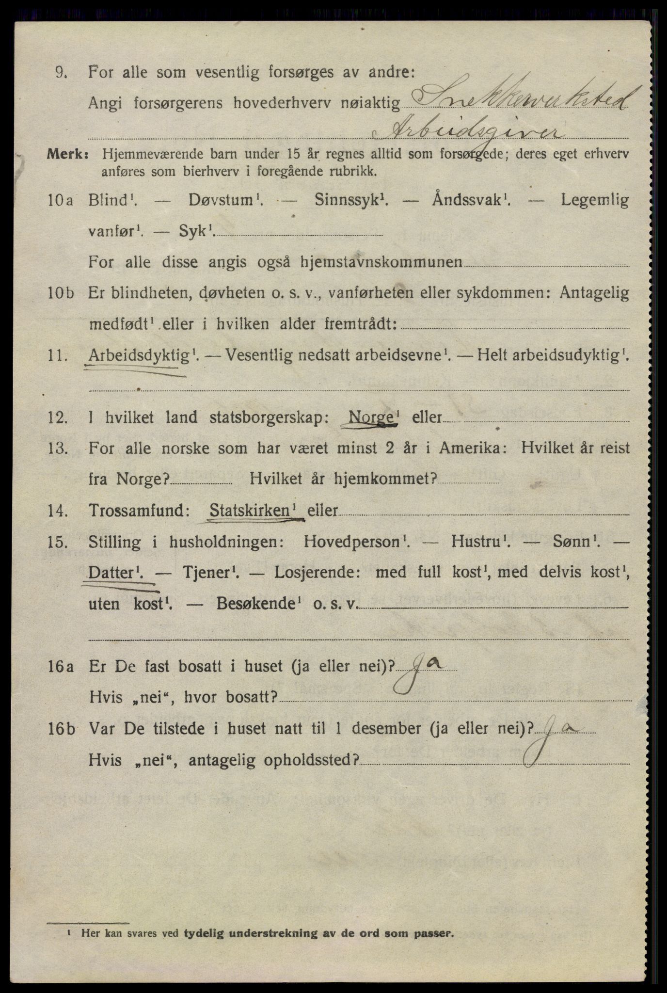 SAO, 1920 census for Sarpsborg, 1920, p. 17439