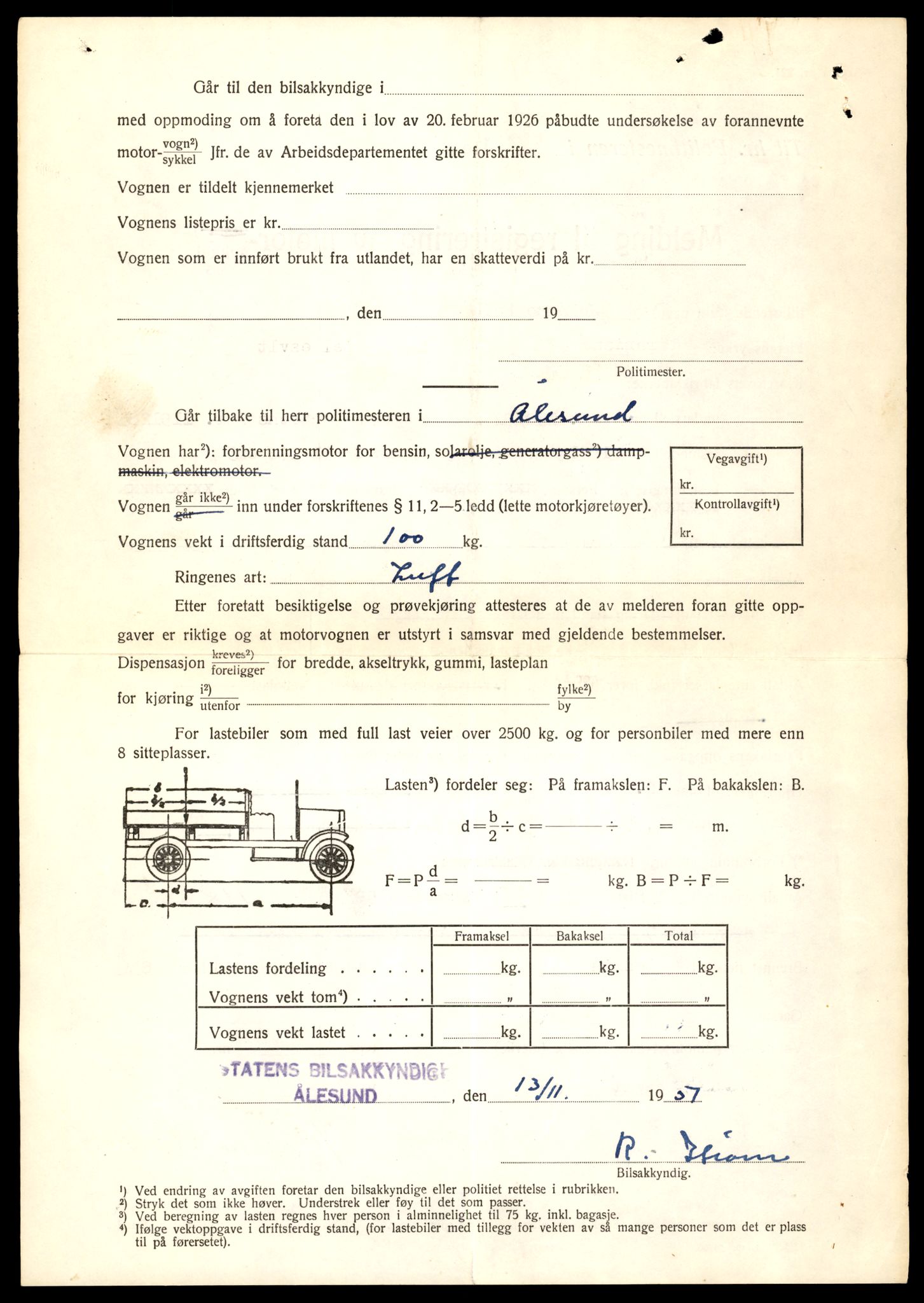 Møre og Romsdal vegkontor - Ålesund trafikkstasjon, AV/SAT-A-4099/F/Fe/L0030: Registreringskort for kjøretøy T 11620 - T 11799, 1927-1998, p. 1786