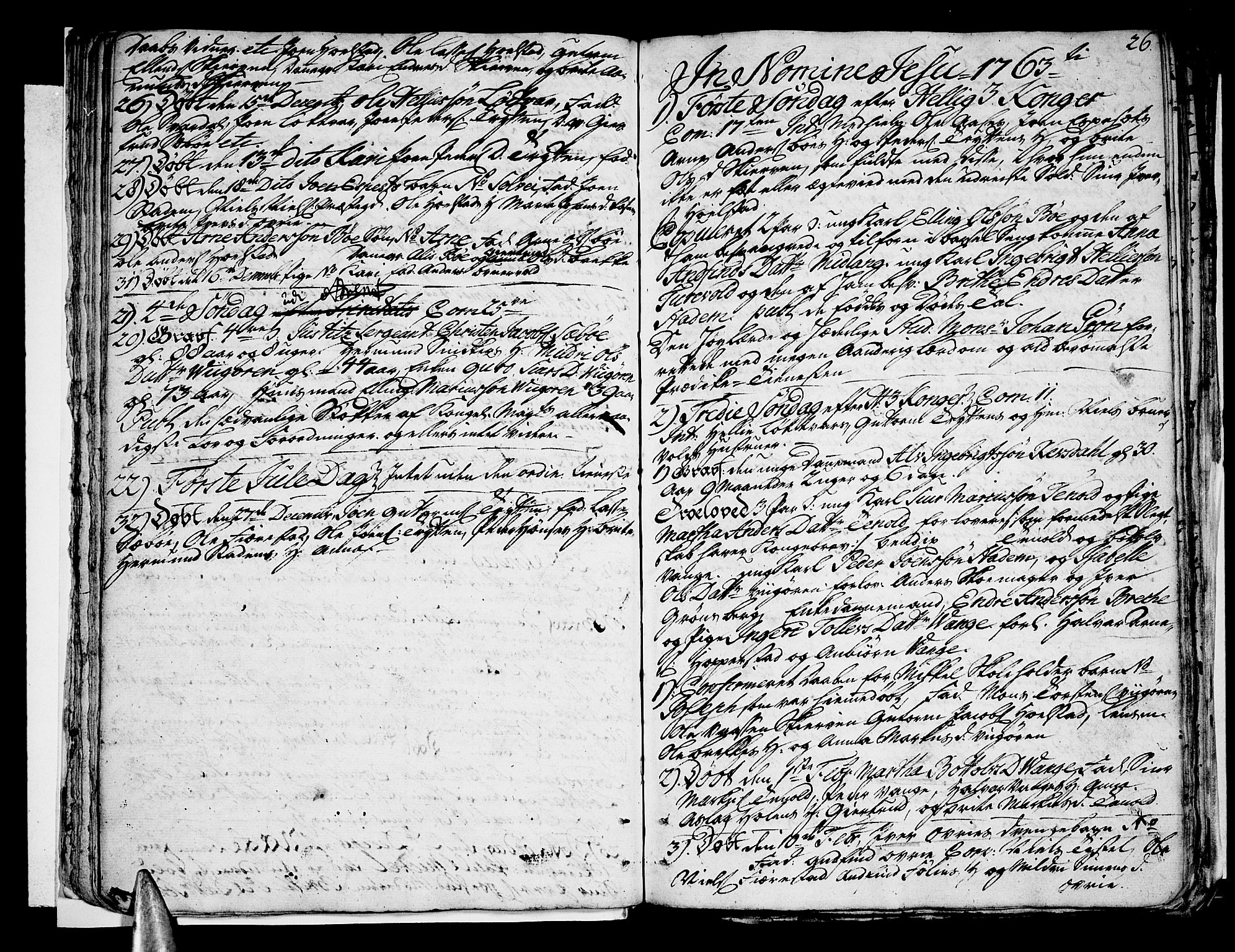 Vik sokneprestembete, SAB/A-81501: Parish register (official) no. A 3 /1, 1755-1771, p. 26