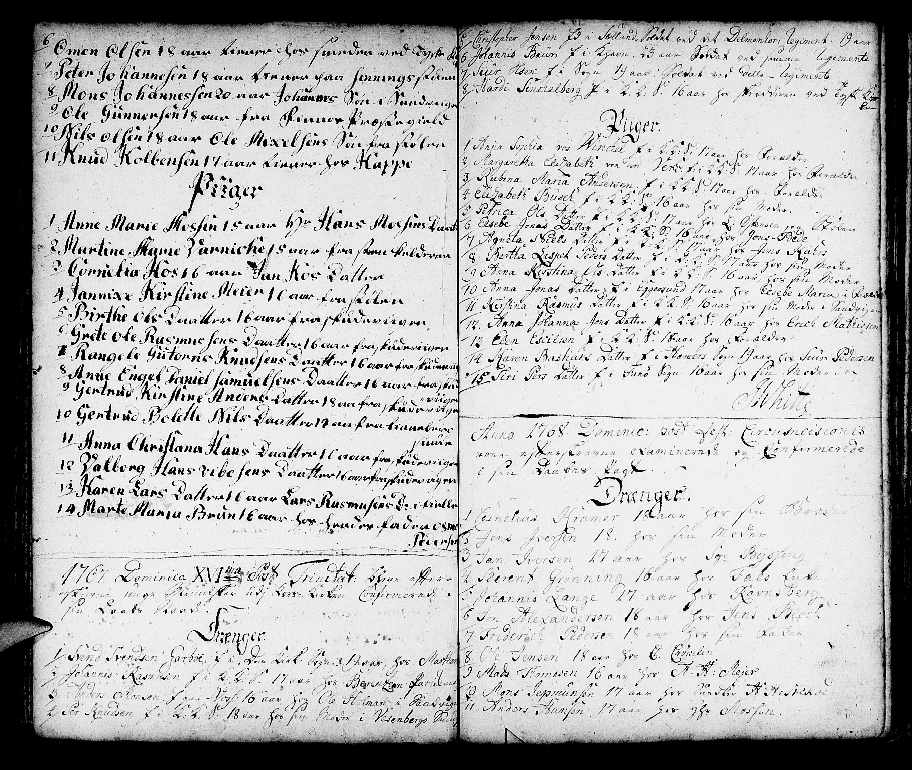 Korskirken sokneprestembete, SAB/A-76101/H/Haa/L0007: Parish register (official) no. A 7, 1736-1839, p. 60