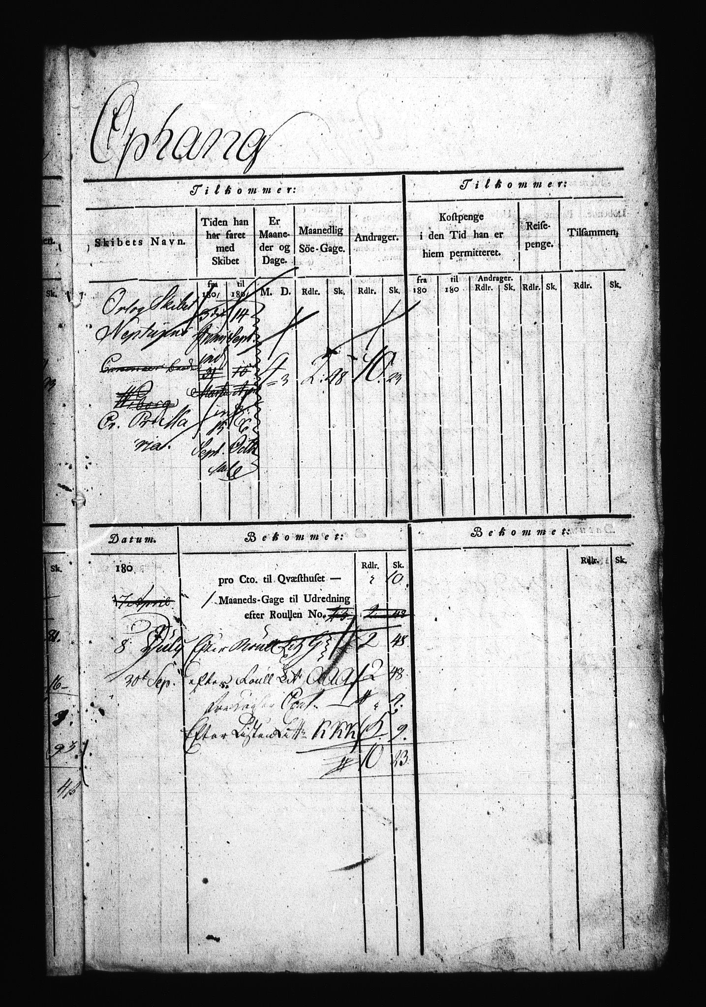 Sjøetaten, AV/RA-EA-3110/F/L0328: Trondheim distrikt, bind 5, 1801