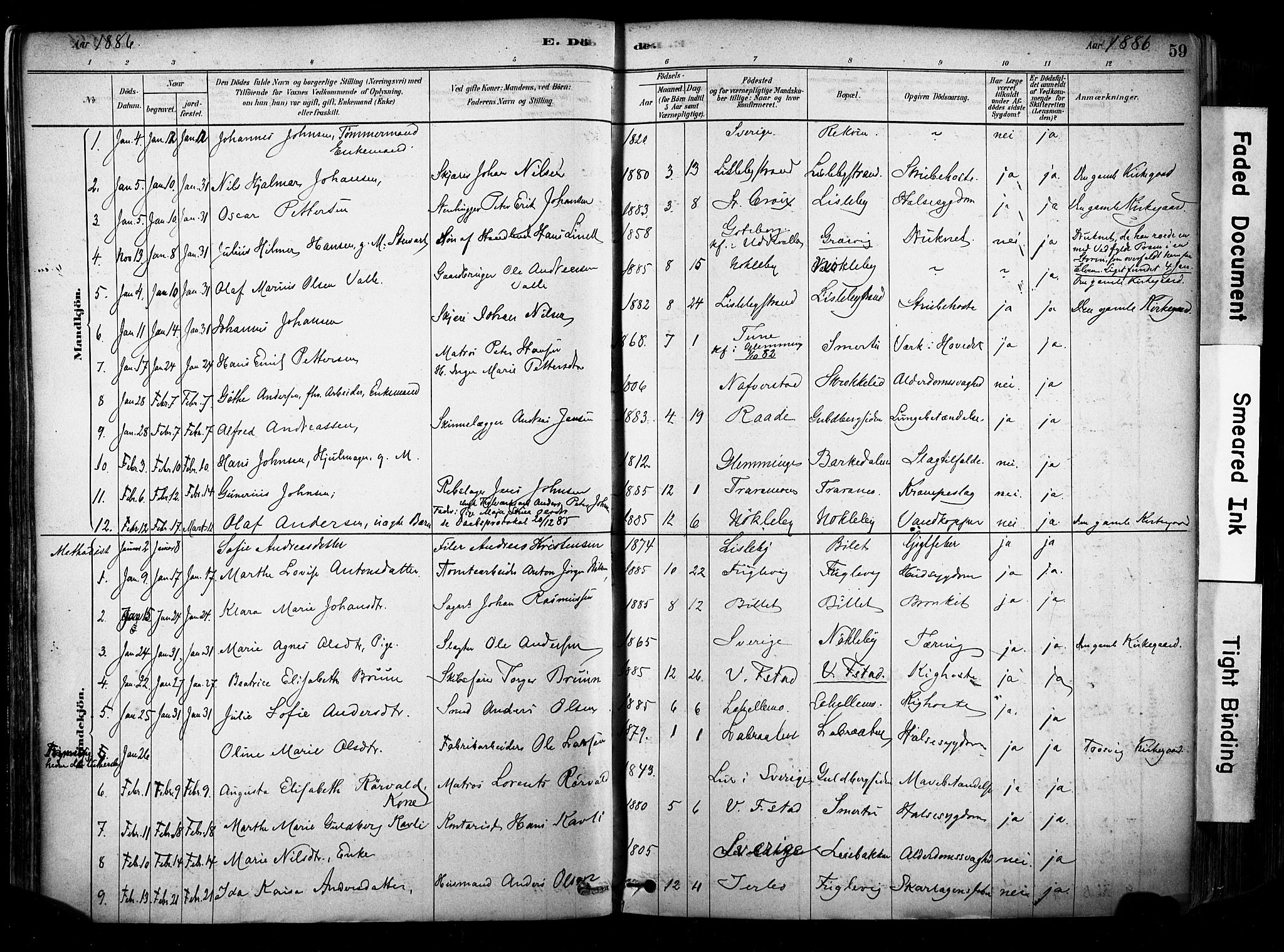 Glemmen prestekontor Kirkebøker, AV/SAO-A-10908/F/Fa/L0012: Parish register (official) no. 12, 1878-1973, p. 59