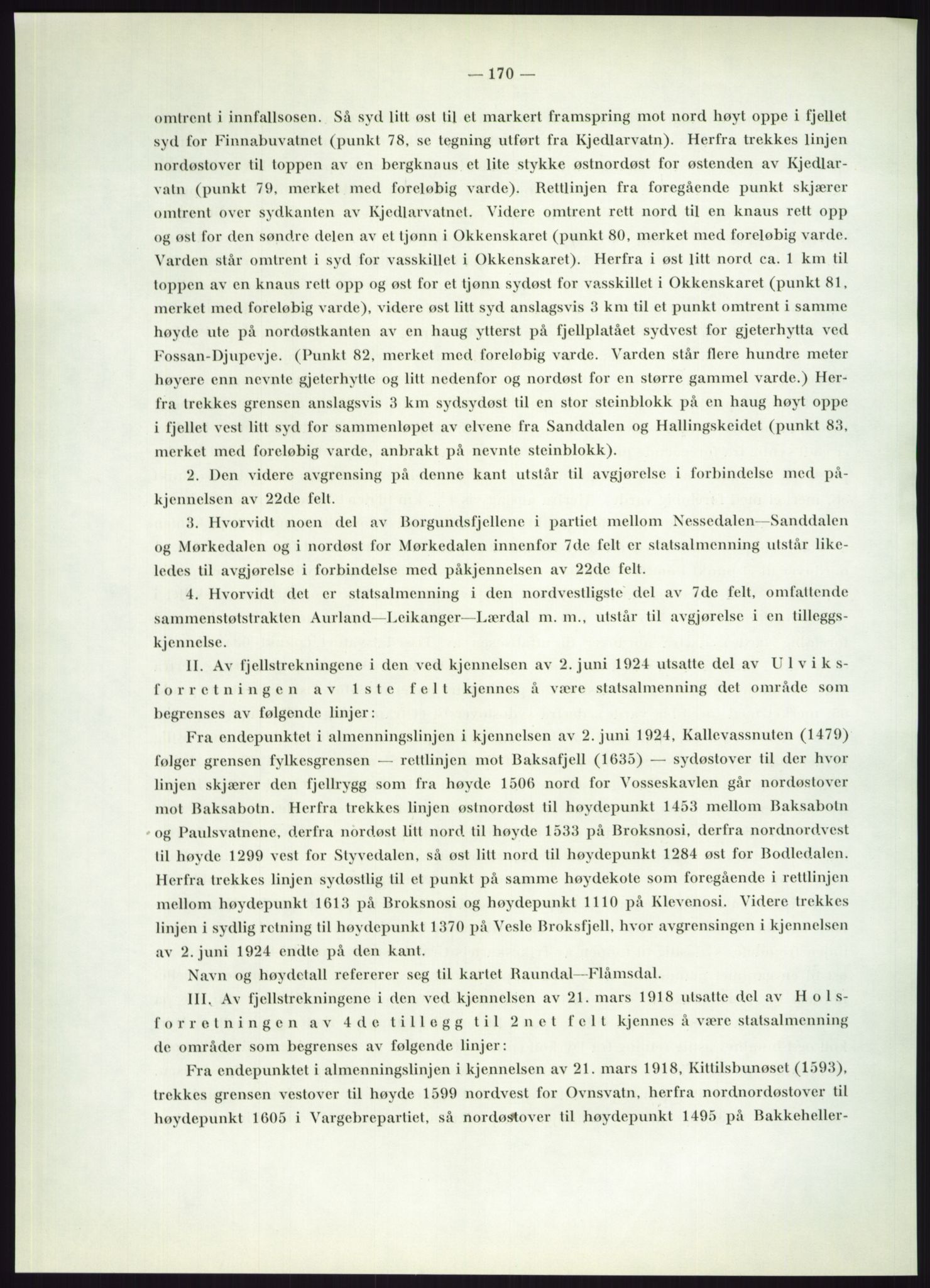Høyfjellskommisjonen, RA/S-1546/X/Xa/L0001: Nr. 1-33, 1909-1953, p. 3242