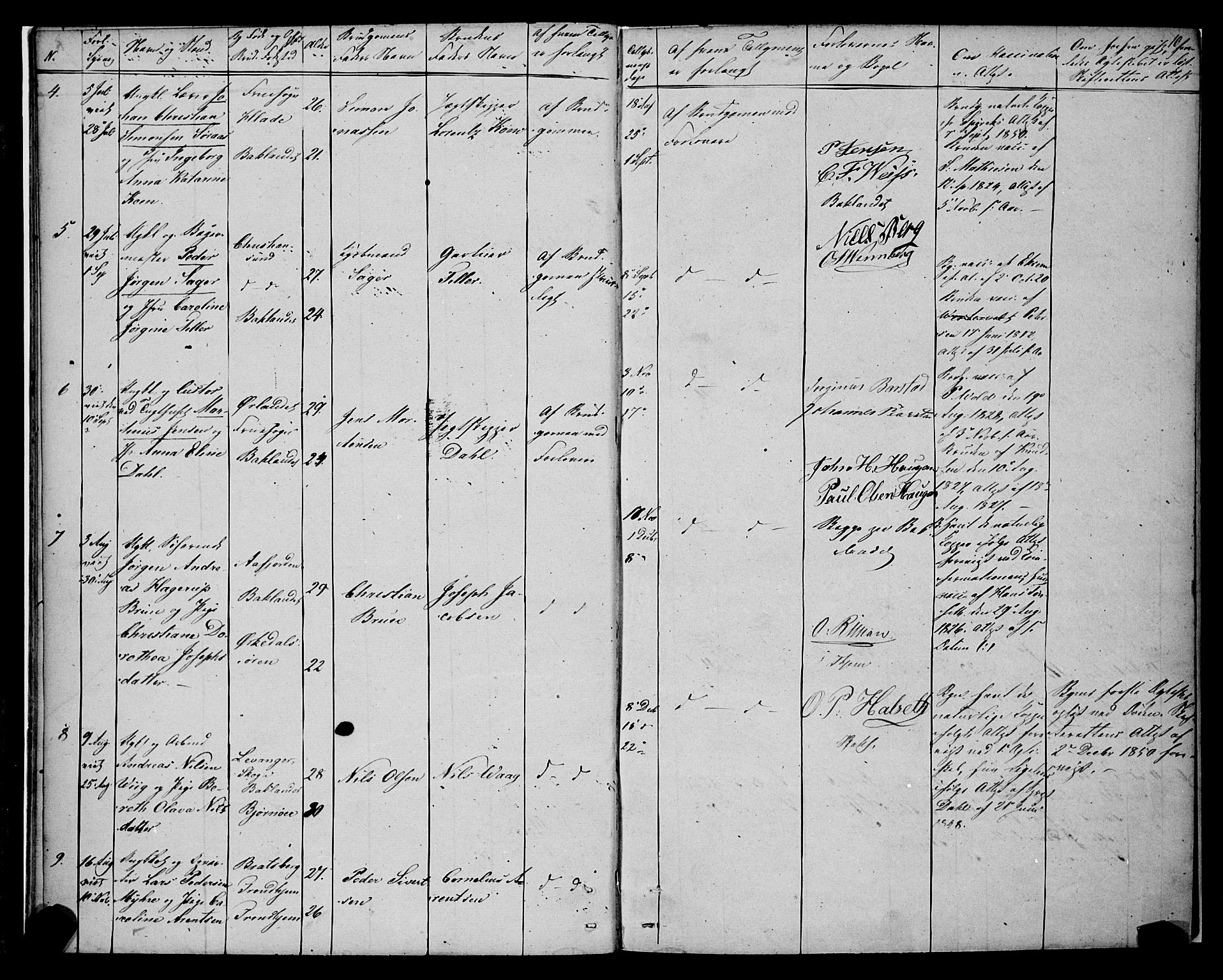 Ministerialprotokoller, klokkerbøker og fødselsregistre - Sør-Trøndelag, SAT/A-1456/604/L0187: Parish register (official) no. 604A08, 1847-1878, p. 10