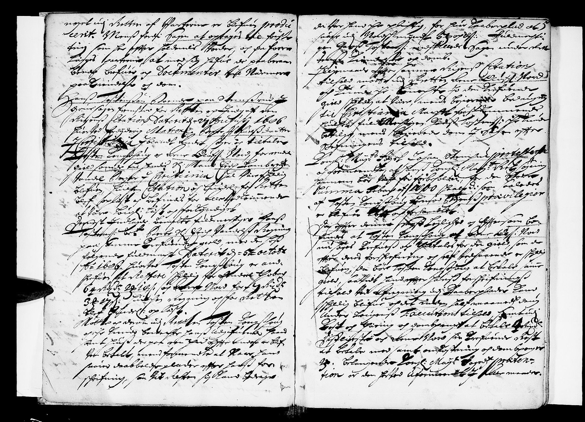 Solør og Østerdalen sorenskriveri, AV/SAH-TING-024/G/Gb/L0026: Tingbok, 1686-1687, p. 4b-5a