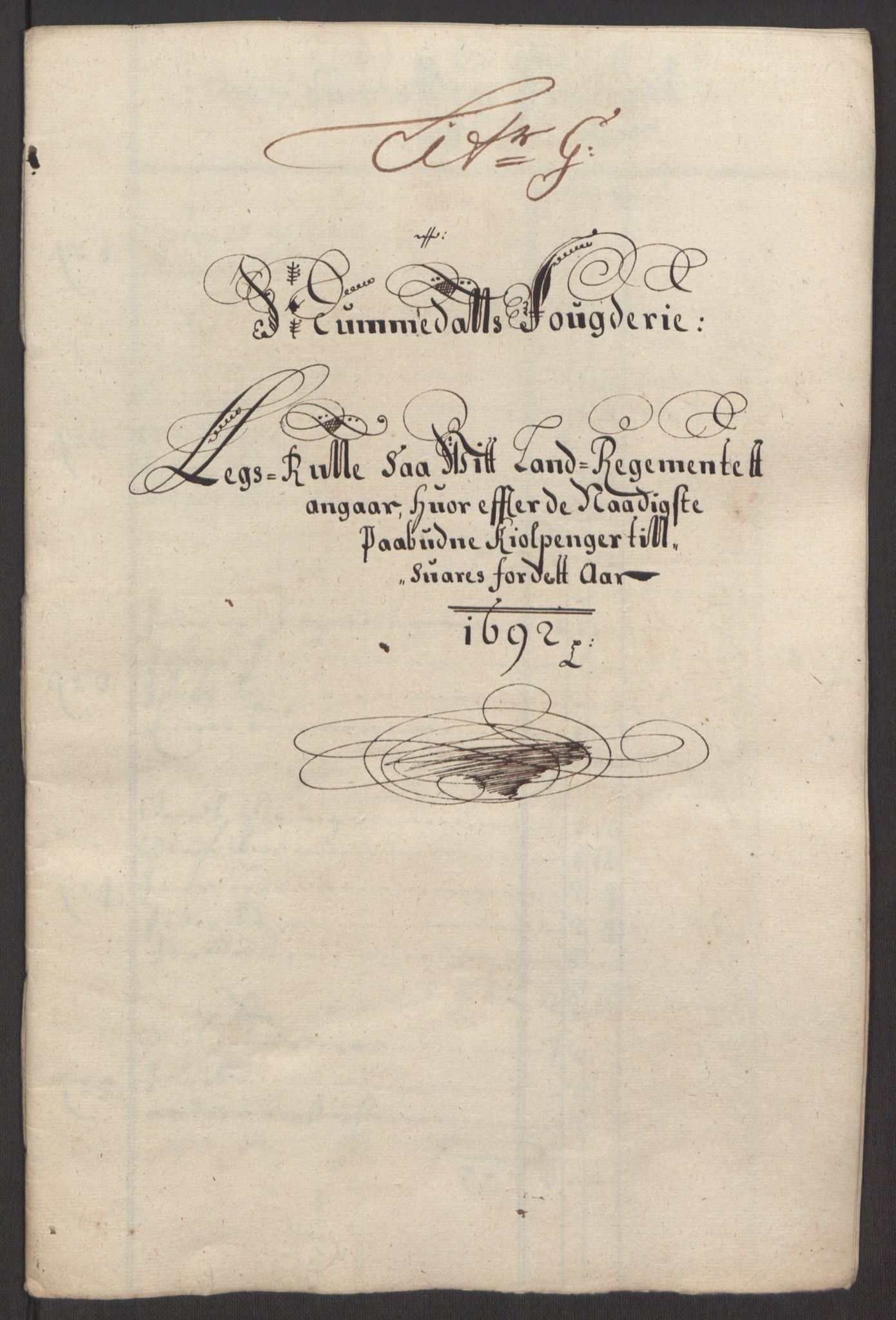 Rentekammeret inntil 1814, Reviderte regnskaper, Fogderegnskap, RA/EA-4092/R64/L4424: Fogderegnskap Namdal, 1692-1695, p. 40