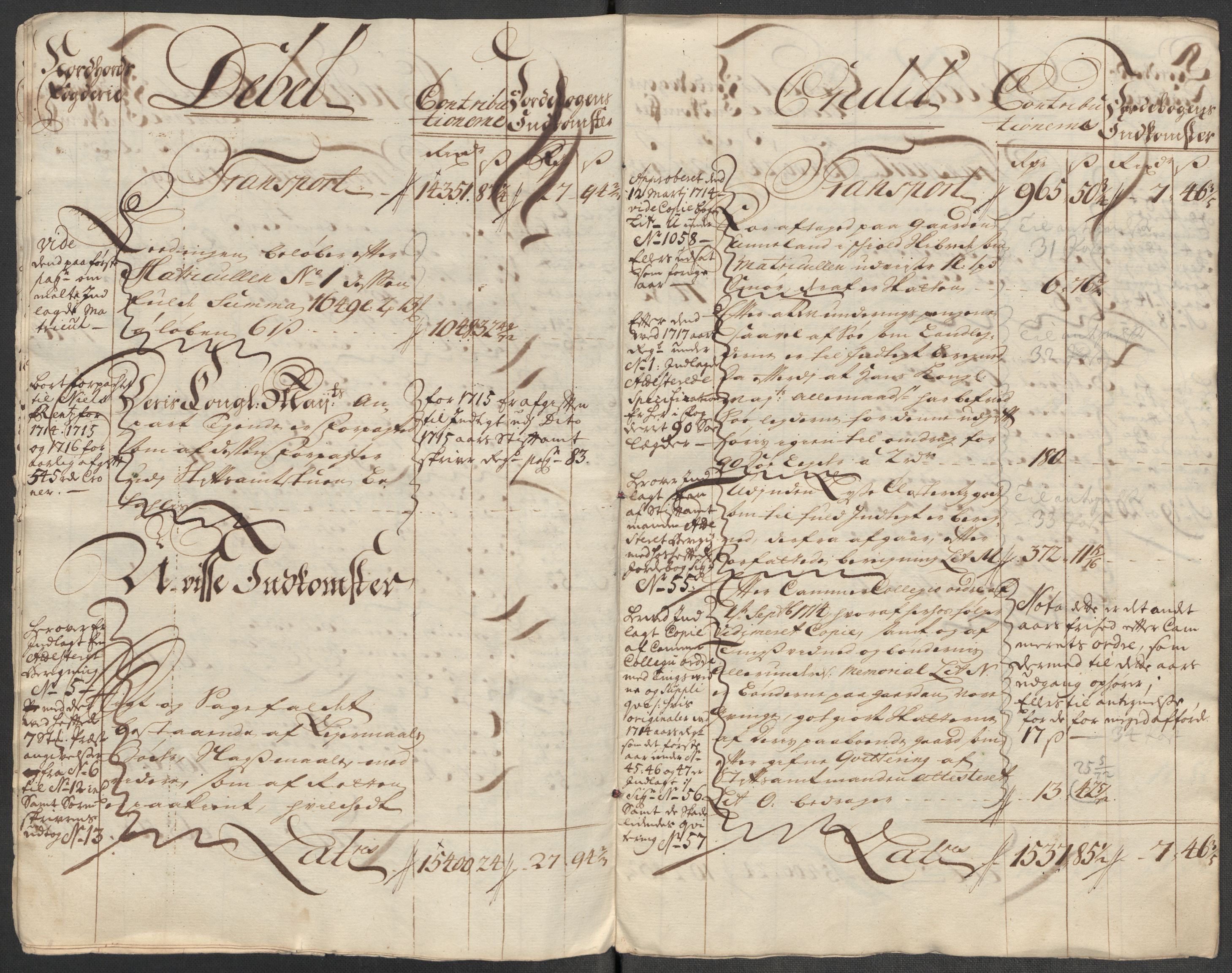 Rentekammeret inntil 1814, Reviderte regnskaper, Fogderegnskap, RA/EA-4092/R51/L3198: Fogderegnskap Nordhordland og Voss, 1715, p. 7