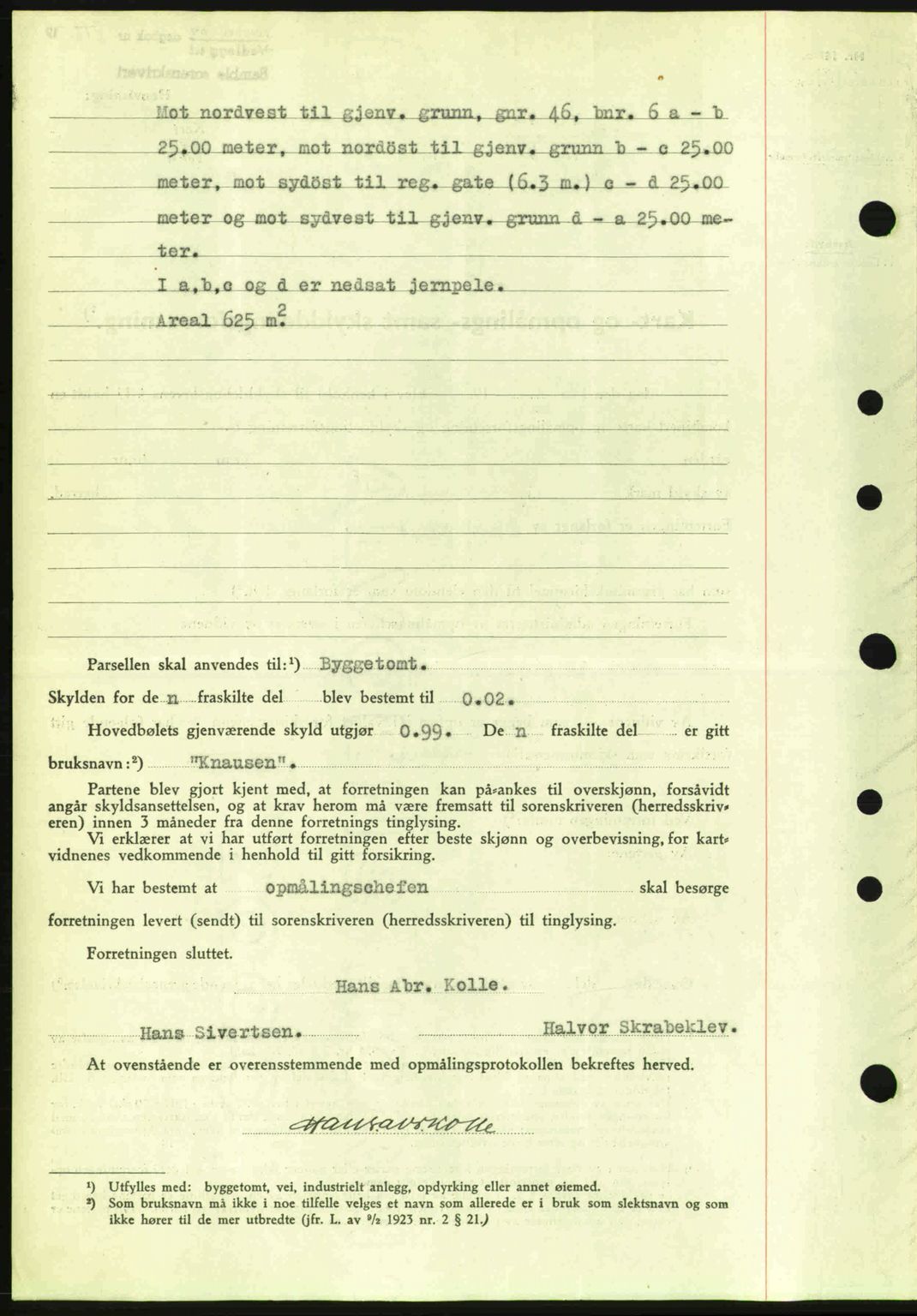 Bamble sorenskriveri, AV/SAKO-A-214/G/Ga/Gag/L0002: Mortgage book no. A-2, 1937-1938, Diary no: : 816/1938