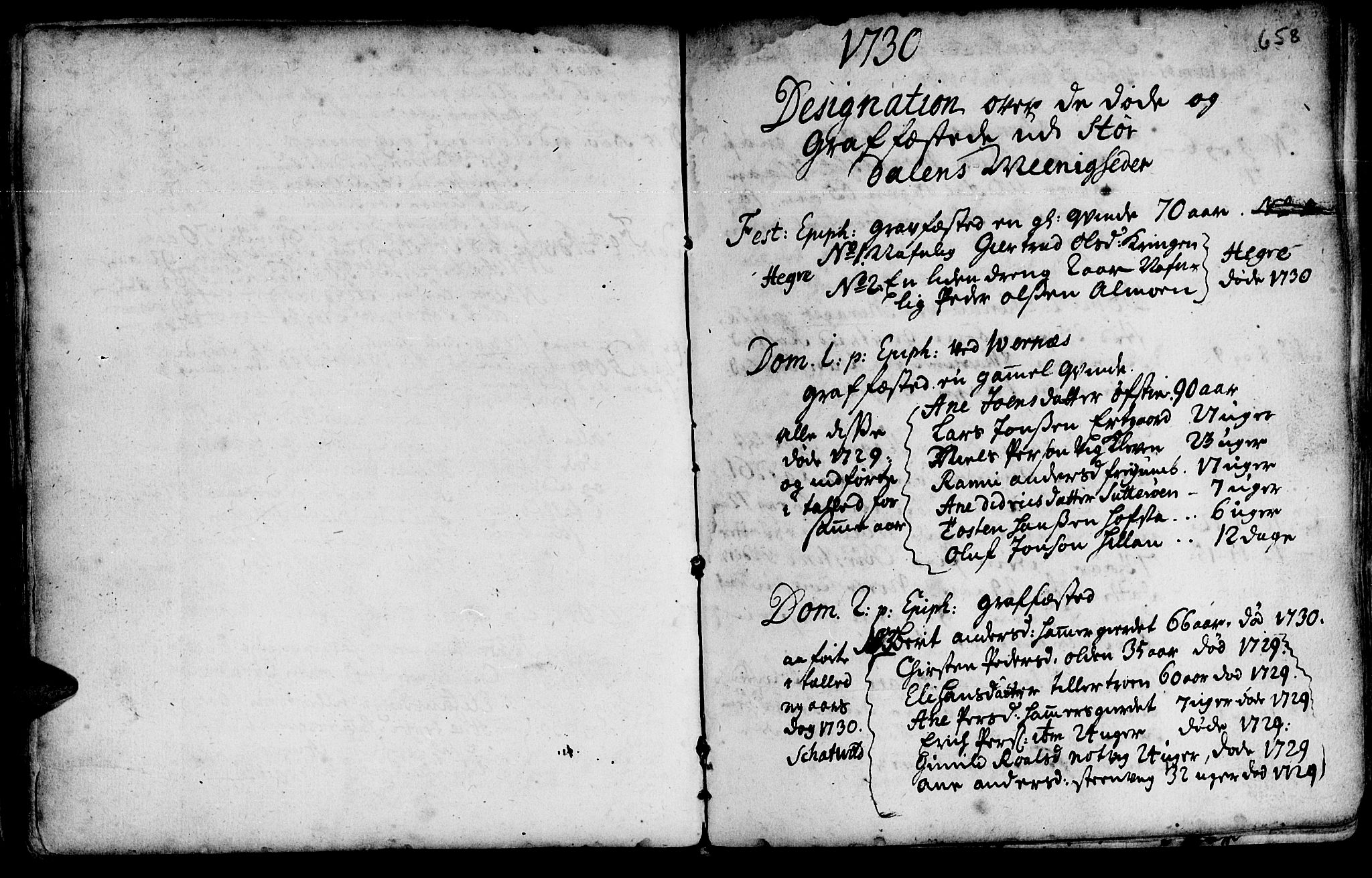 Ministerialprotokoller, klokkerbøker og fødselsregistre - Nord-Trøndelag, SAT/A-1458/709/L0055: Parish register (official) no. 709A03, 1730-1739, p. 657-658