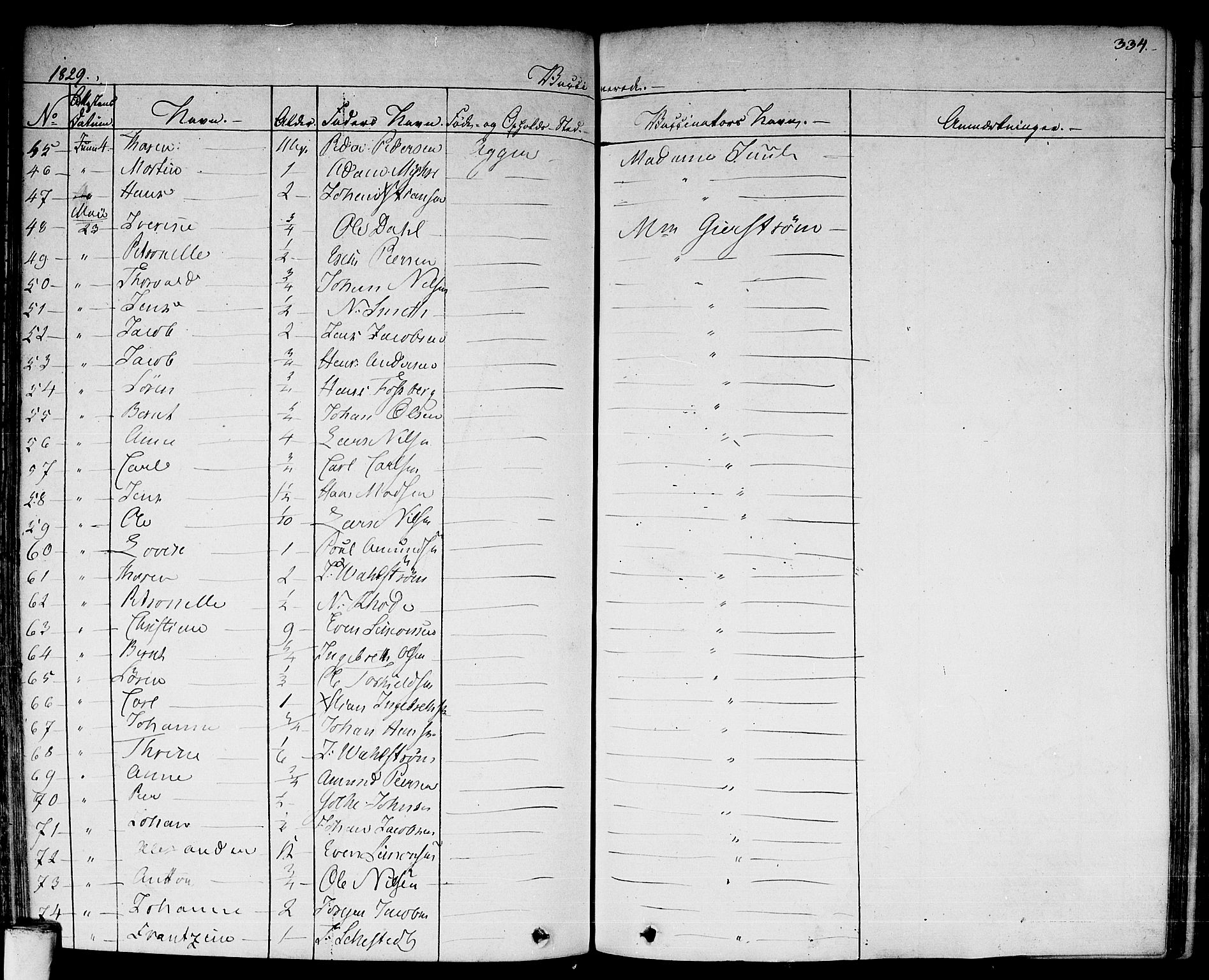 Aker prestekontor kirkebøker, AV/SAO-A-10861/F/L0018: Parish register (official) no. 17, 1829-1852, p. 334