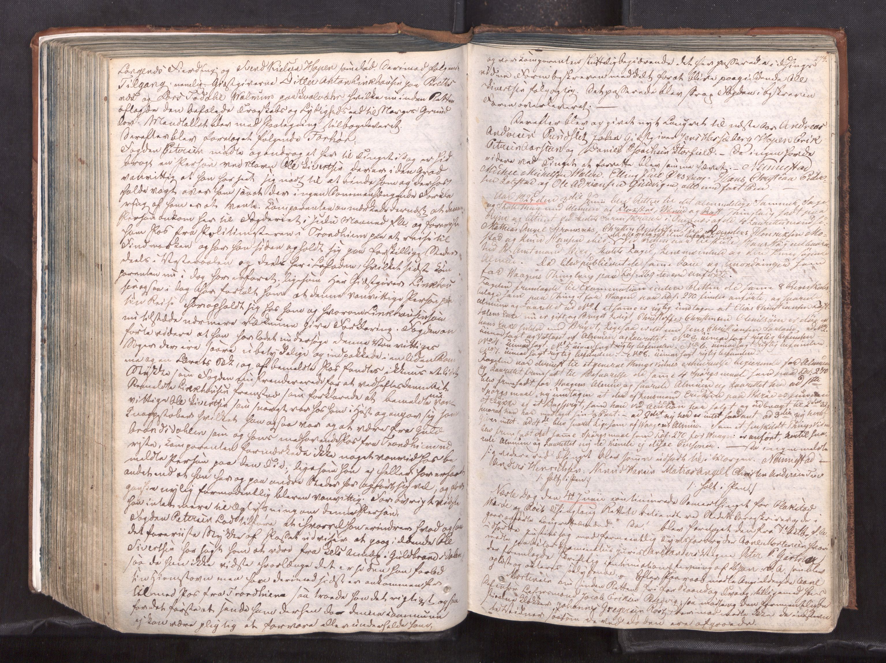 Vesterålen sorenskriveri, AV/SAT-A-4180/1/1/1A/L0018: Tingbok, 1820-1832, p. 272b-273a
