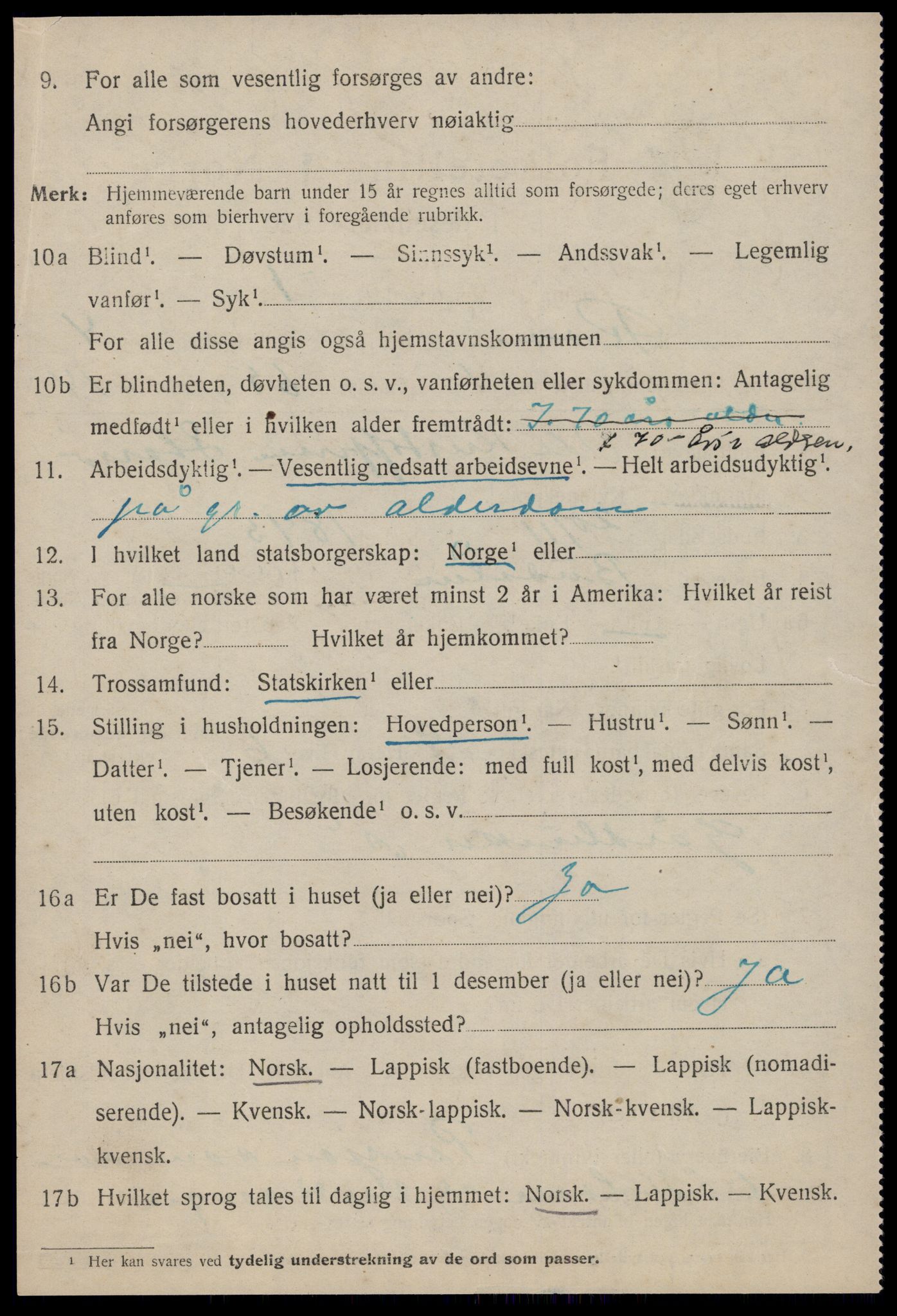 SAT, 1920 census for Roan, 1920, p. 2944