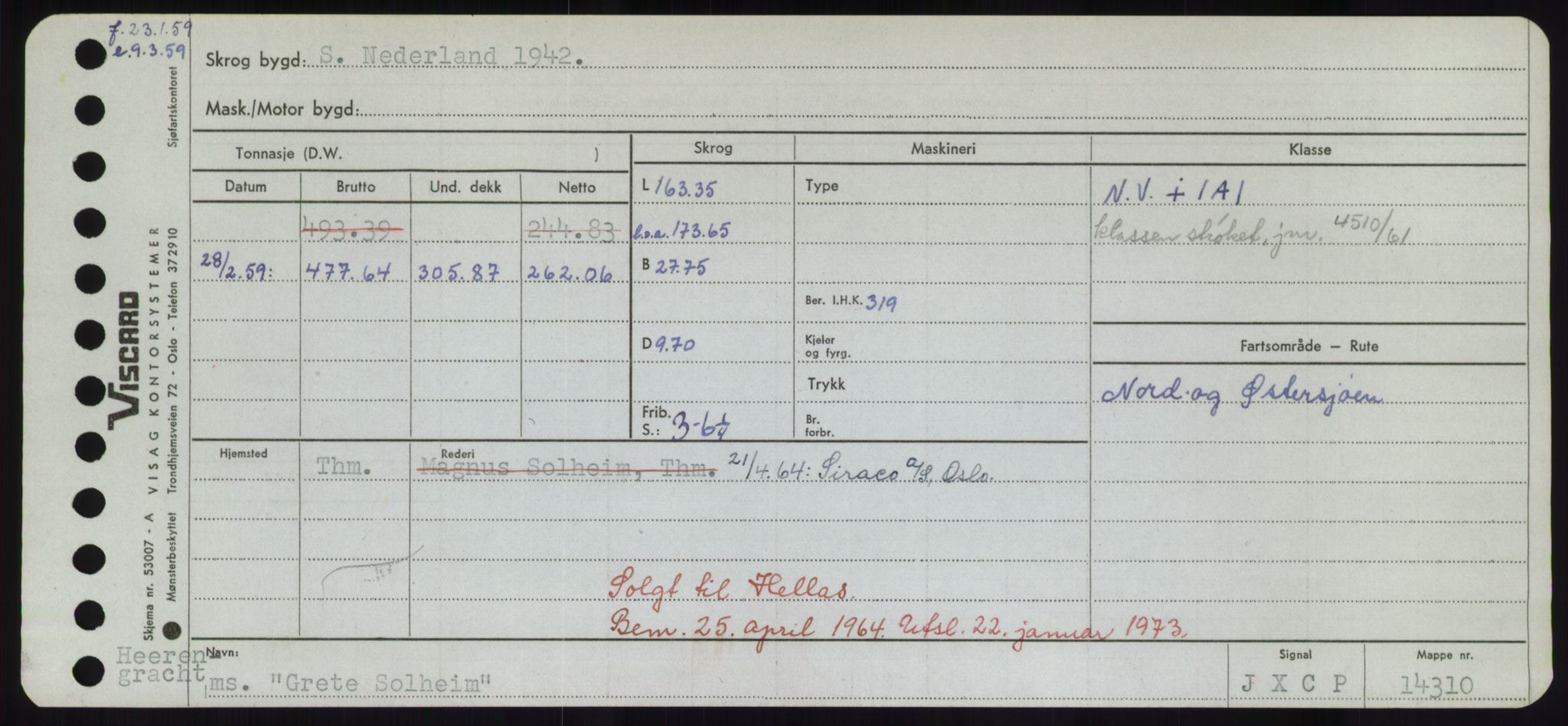 Sjøfartsdirektoratet med forløpere, Skipsmålingen, RA/S-1627/H/Hd/L0013: Fartøy, Gne-Gås, p. 221