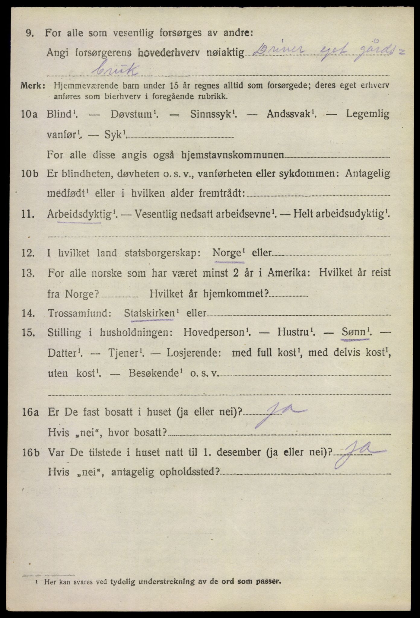 SAKO, 1920 census for Øvre Eiker, 1920, p. 20983