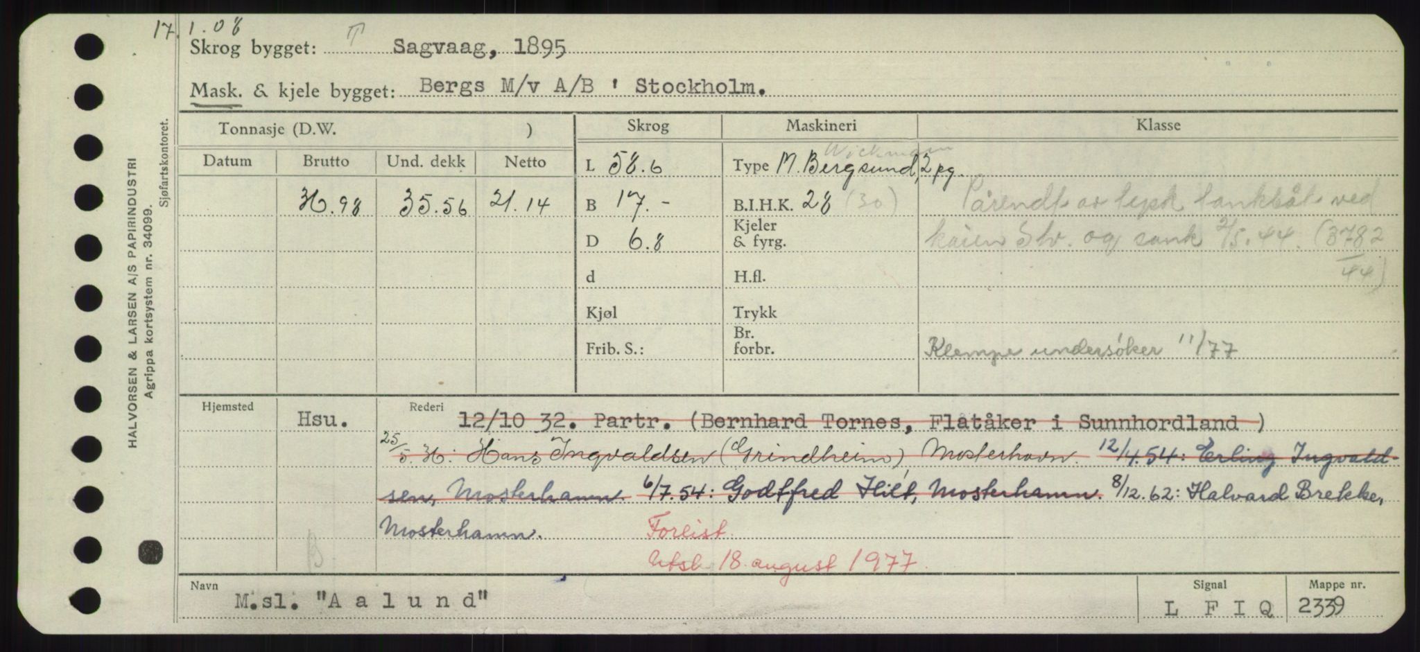 Sjøfartsdirektoratet med forløpere, Skipsmålingen, RA/S-1627/H/Hd/L0041: Fartøy, Vi-Ås, p. 655