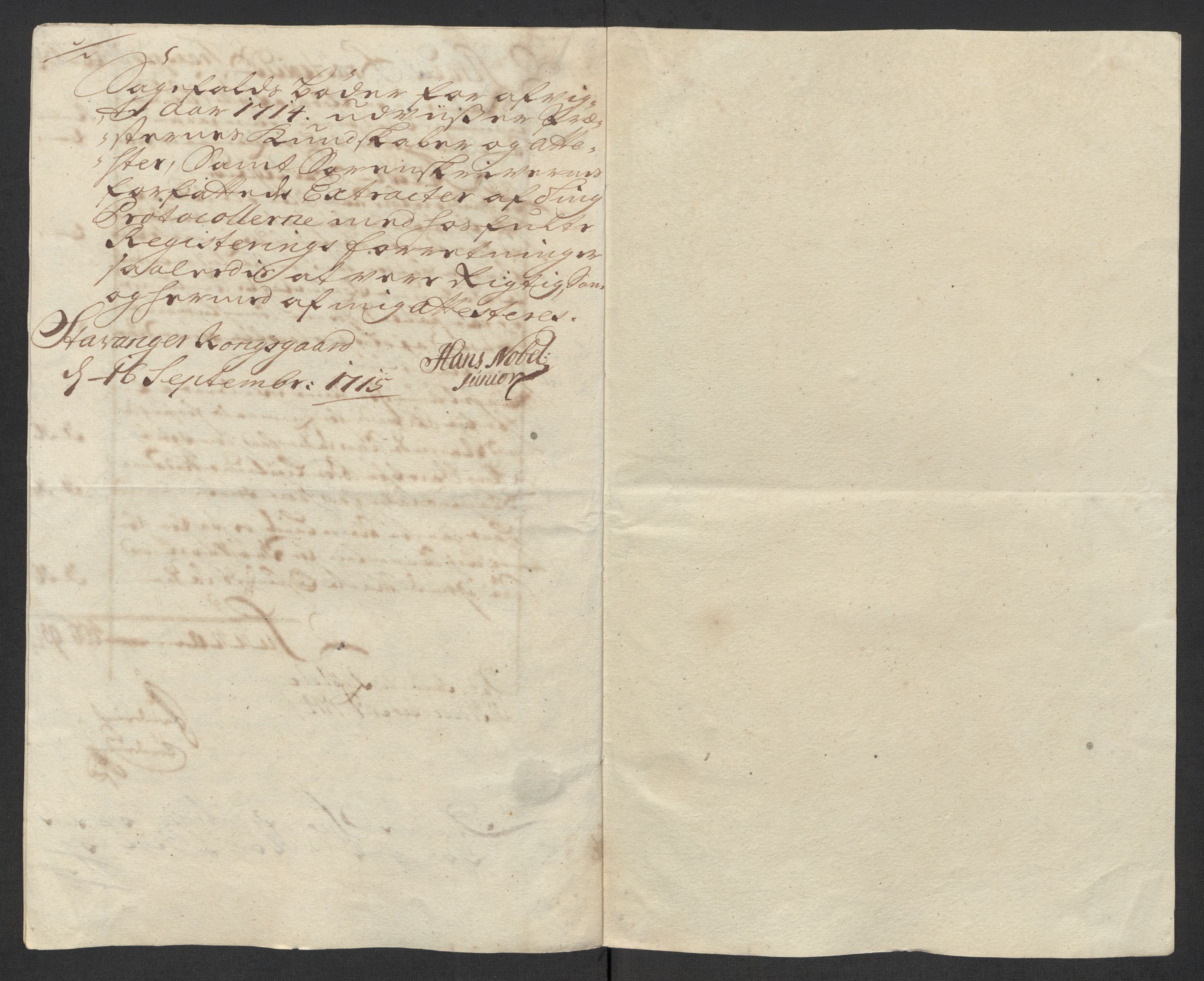 Rentekammeret inntil 1814, Reviderte regnskaper, Fogderegnskap, AV/RA-EA-4092/R47/L2867: Fogderegnskap Ryfylke, 1714, p. 163