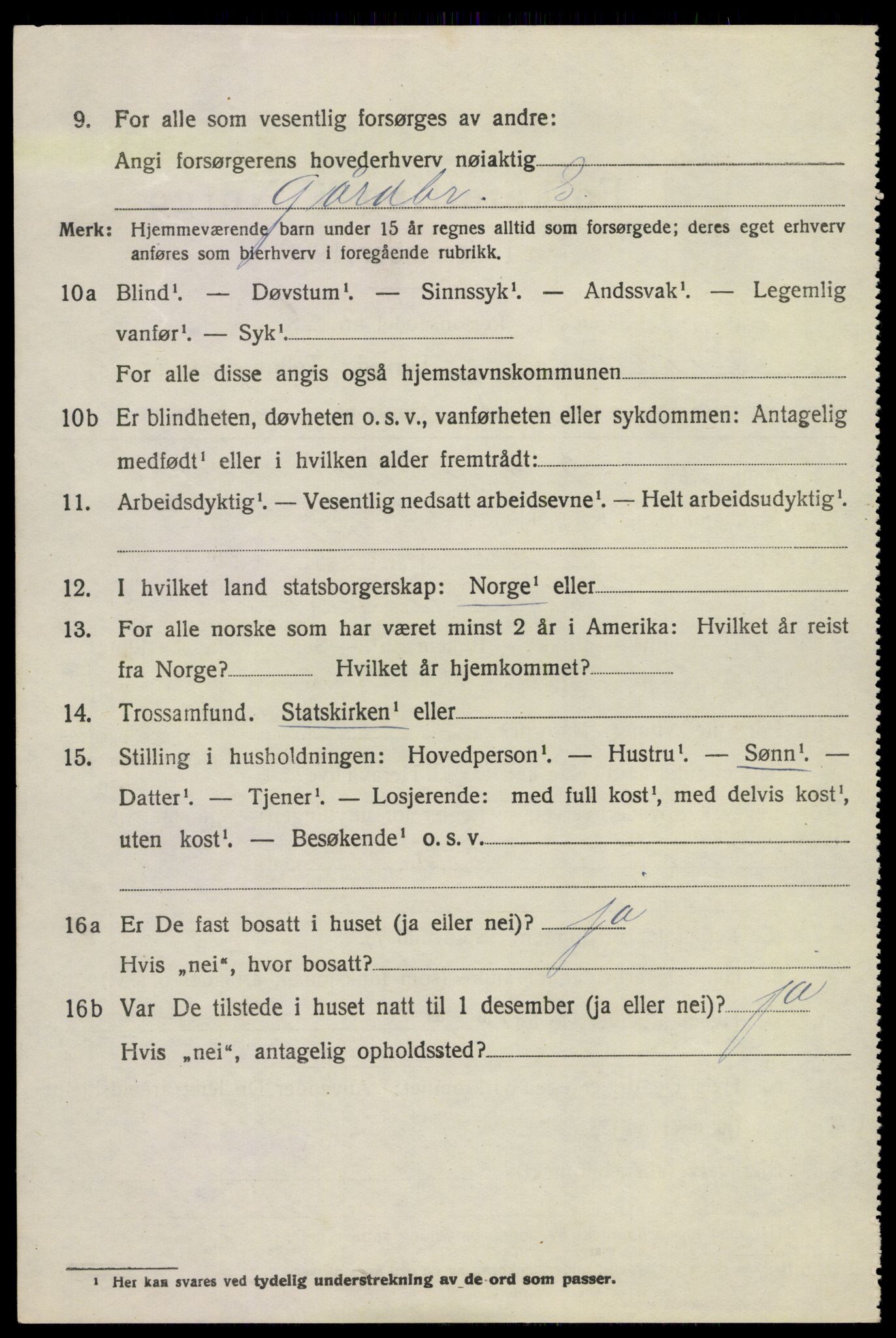 SAKO, 1920 census for Hedrum, 1920, p. 6802