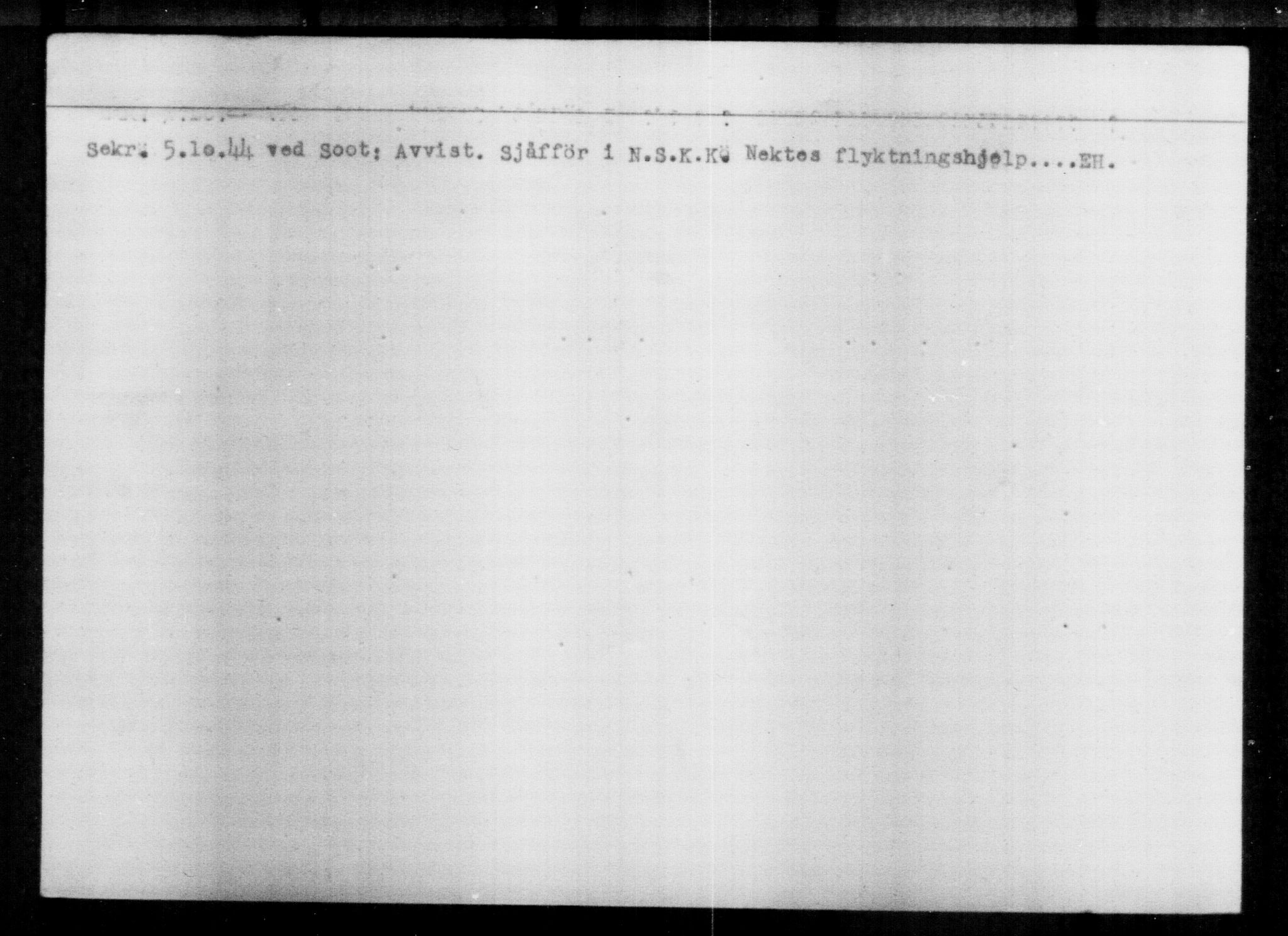 Utenriksstasjonene, Legasjonen i Stockholm, Flyktningkontoret, AV/RA-S-6753/V/Va/L0013: Kjesäterkartoteket, flyktninger med registreringsnr. 31500-34731, 1940-1945, p. 1183