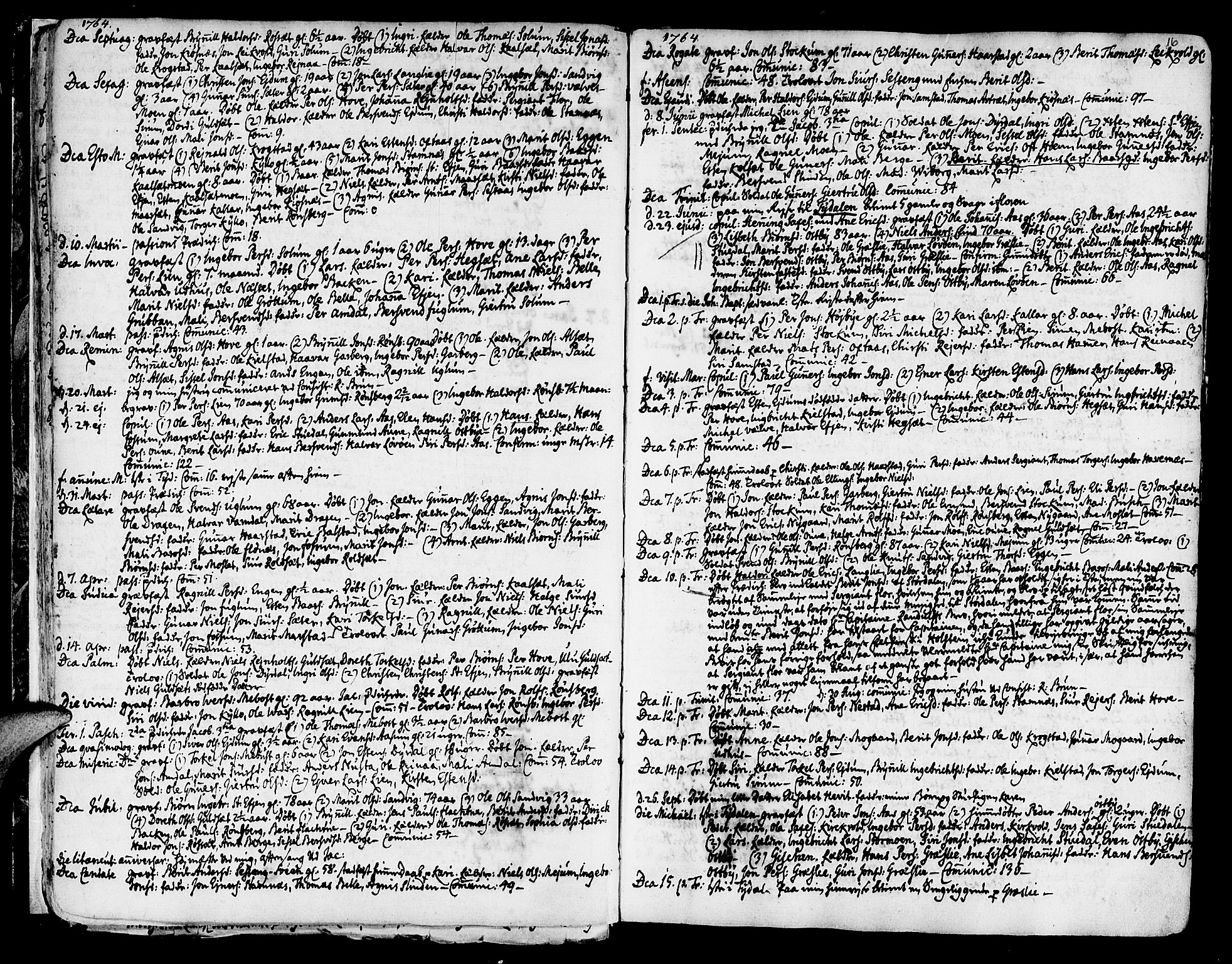 Ministerialprotokoller, klokkerbøker og fødselsregistre - Sør-Trøndelag, SAT/A-1456/695/L1138: Parish register (official) no. 695A02 /1, 1757-1801, p. 16