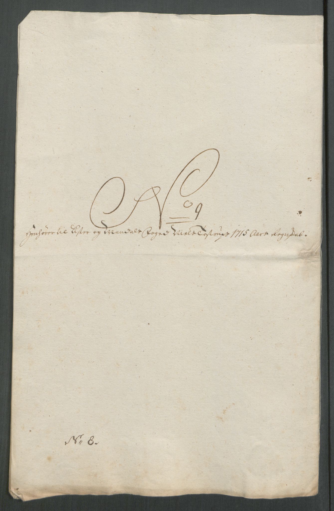 Rentekammeret inntil 1814, Reviderte regnskaper, Fogderegnskap, RA/EA-4092/R43/L2559: Fogderegnskap Lista og Mandal, 1715, p. 70