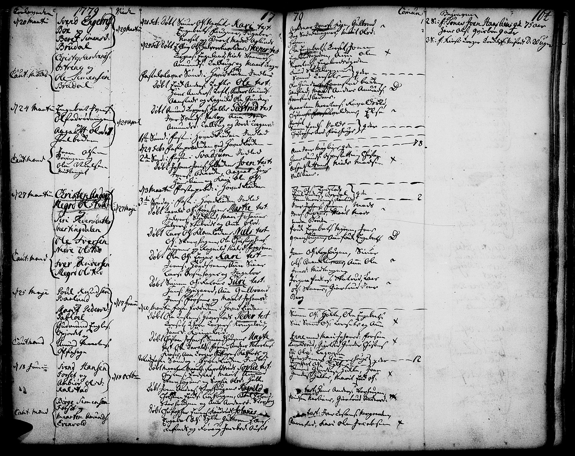 Gausdal prestekontor, AV/SAH-PREST-090/H/Ha/Haa/L0003: Parish register (official) no. 3, 1758-1809, p. 164