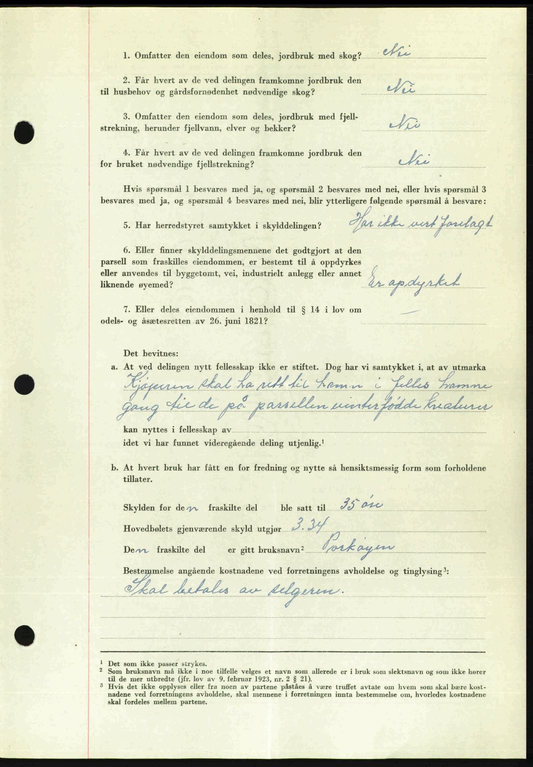 Romsdal sorenskriveri, AV/SAT-A-4149/1/2/2C: Mortgage book no. A22, 1947-1947, Diary no: : 215/1947