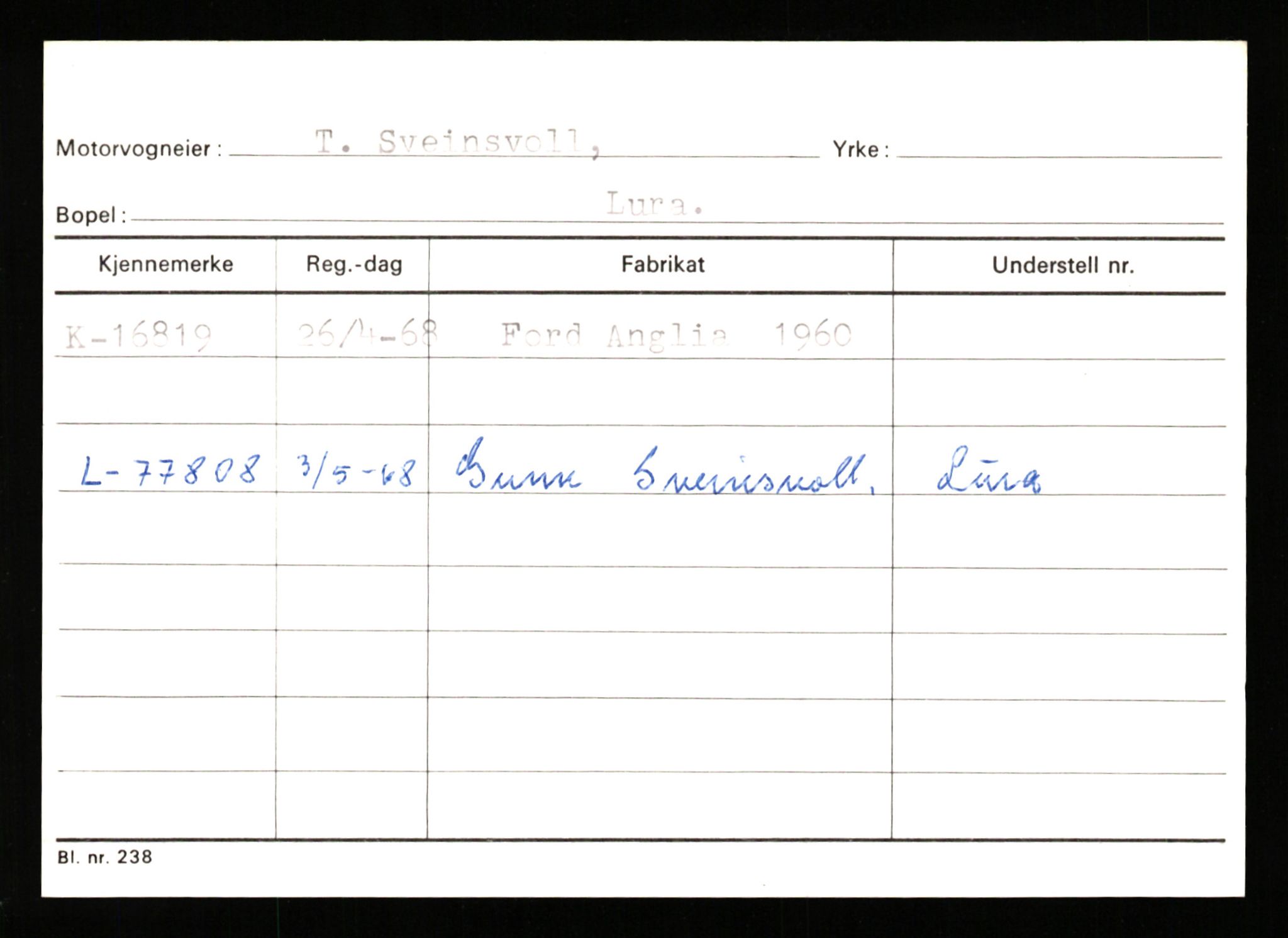 Stavanger trafikkstasjon, AV/SAST-A-101942/0/G/L0004: Registreringsnummer: 15497 - 22957, 1930-1971, p. 697