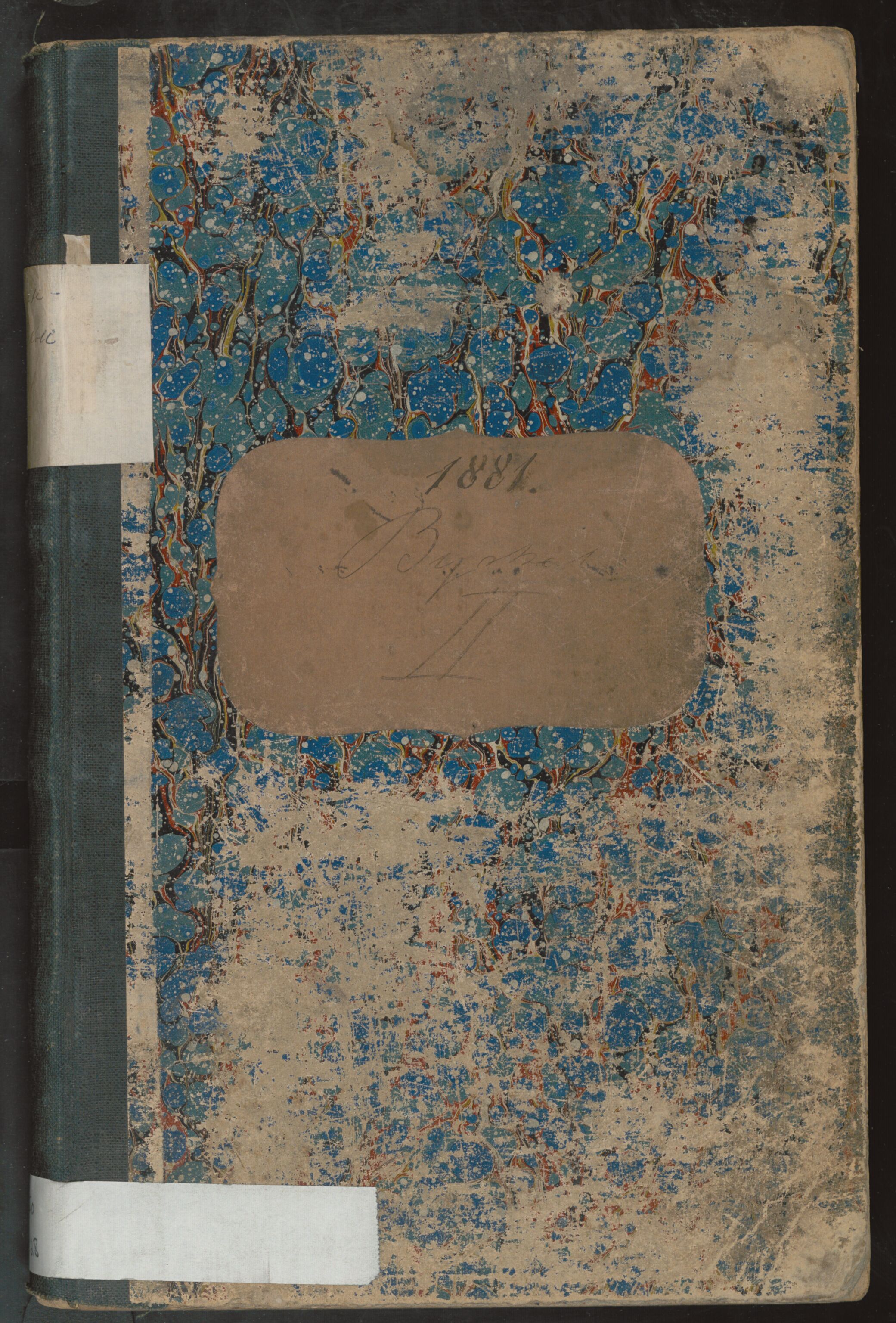 Bergen kommune. Ligningsvesenet, BBA/A-1209/1750/H/Ha/Hab/L0028: Skattelister. Byskatt 1881, 1881