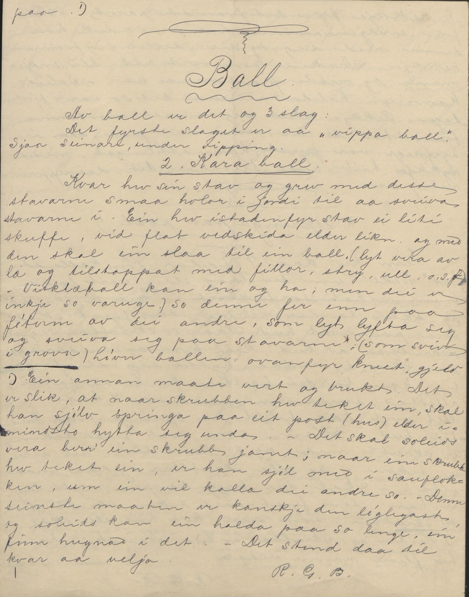 Rikard Berge, TEMU/TGM-A-1003/F/L0004/0053: 101-159 / 157 Manuskript, notatar, brev o.a. Nokre leiker, manuskript, 1906-1908, p. 32