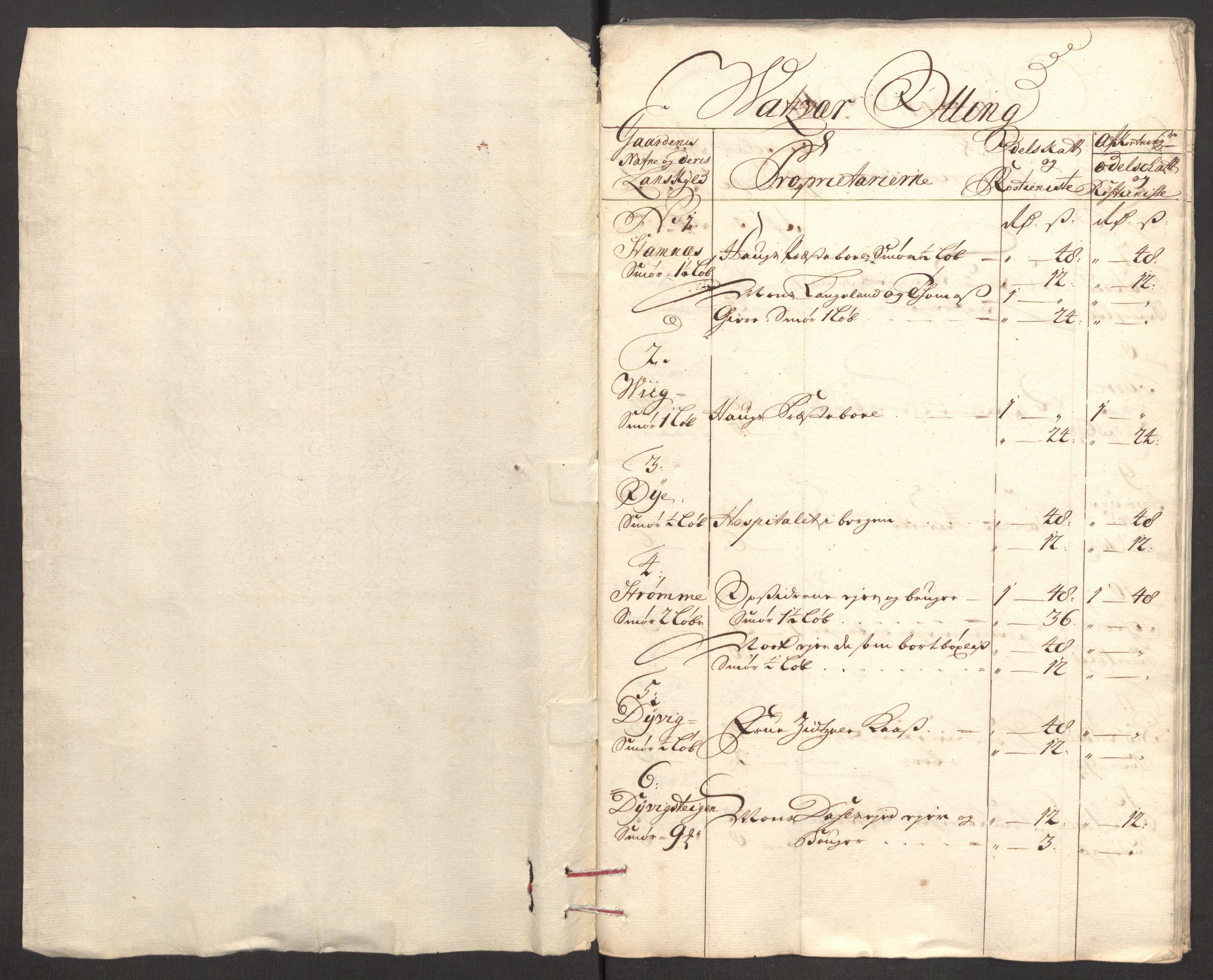 Rentekammeret inntil 1814, Reviderte regnskaper, Fogderegnskap, RA/EA-4092/R51/L3189: Fogderegnskap Nordhordland og Voss, 1708, p. 286