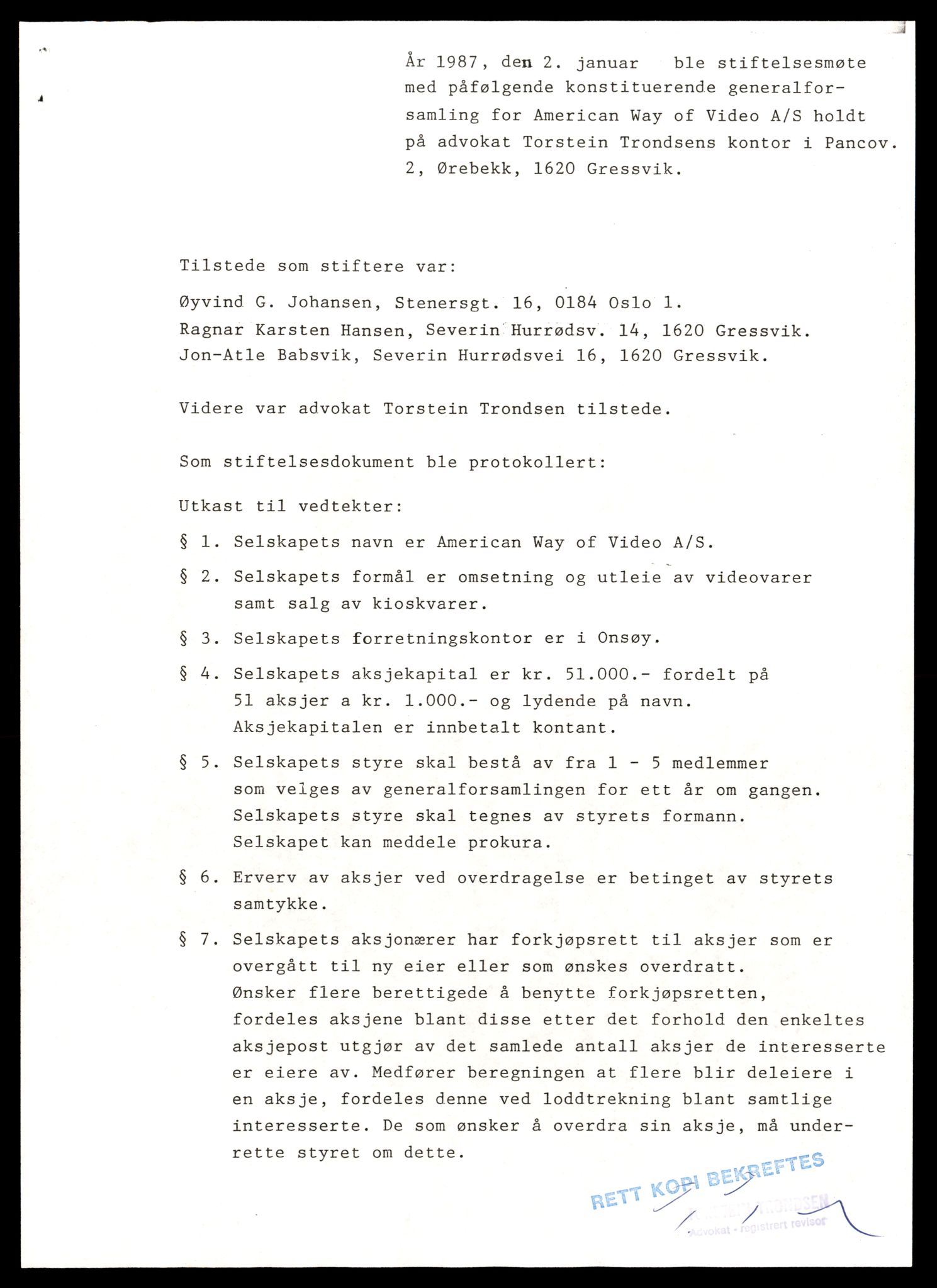 Fredrikstad tingrett, AV/SAT-A-10473/K/Kb/Kbb/L0002: Enkeltmannsforetak, aksjeselskap og andelslag, Am-An, 1944-1990, p. 19