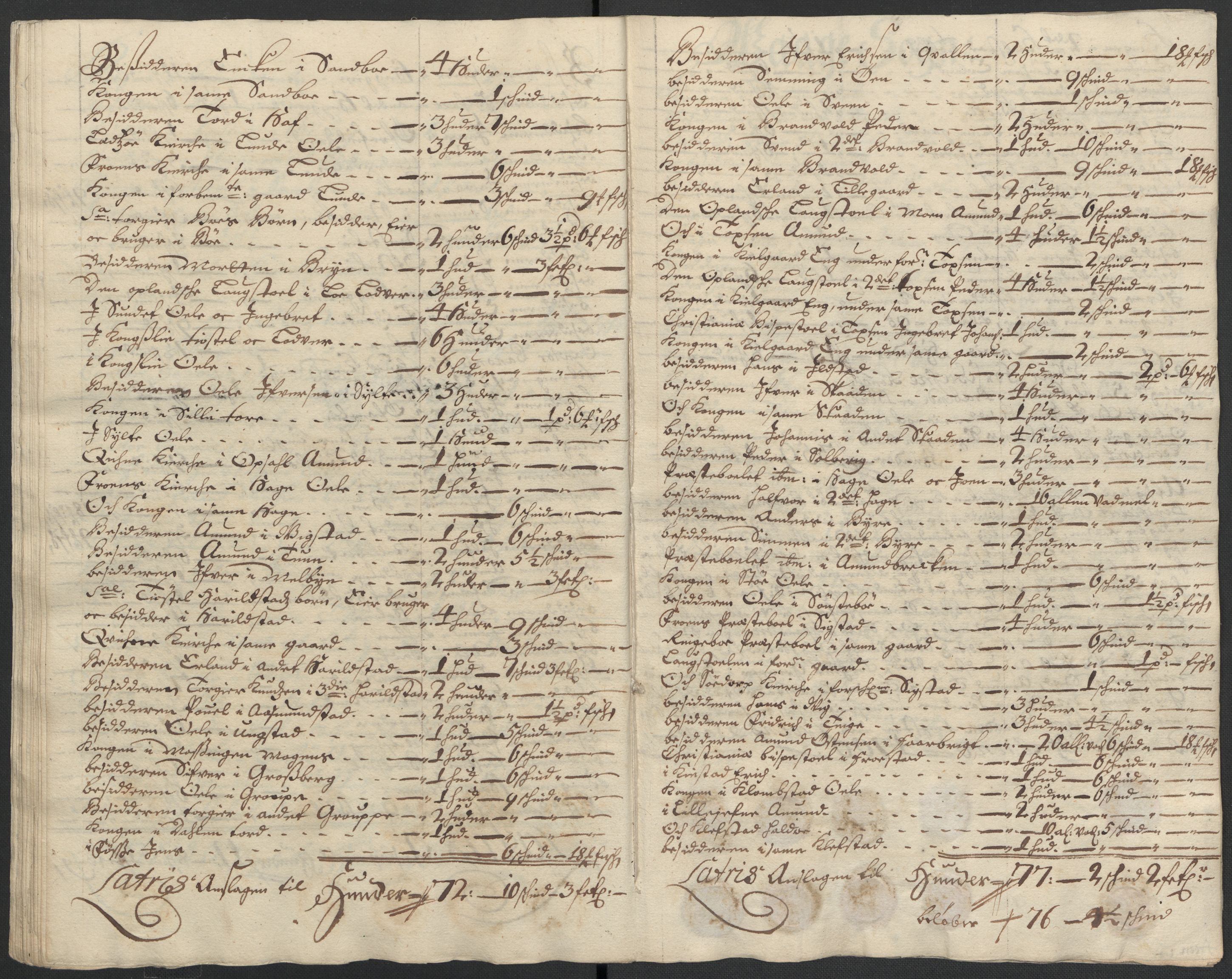 Rentekammeret inntil 1814, Reviderte regnskaper, Fogderegnskap, AV/RA-EA-4092/R17/L1173: Fogderegnskap Gudbrandsdal, 1700, p. 181