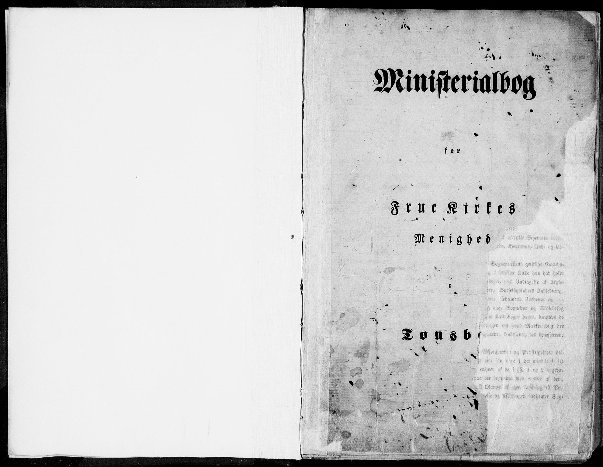 Tønsberg kirkebøker, SAKO/A-330/F/Fa/L0007: Parish register (official) no. I 7, 1845-1854