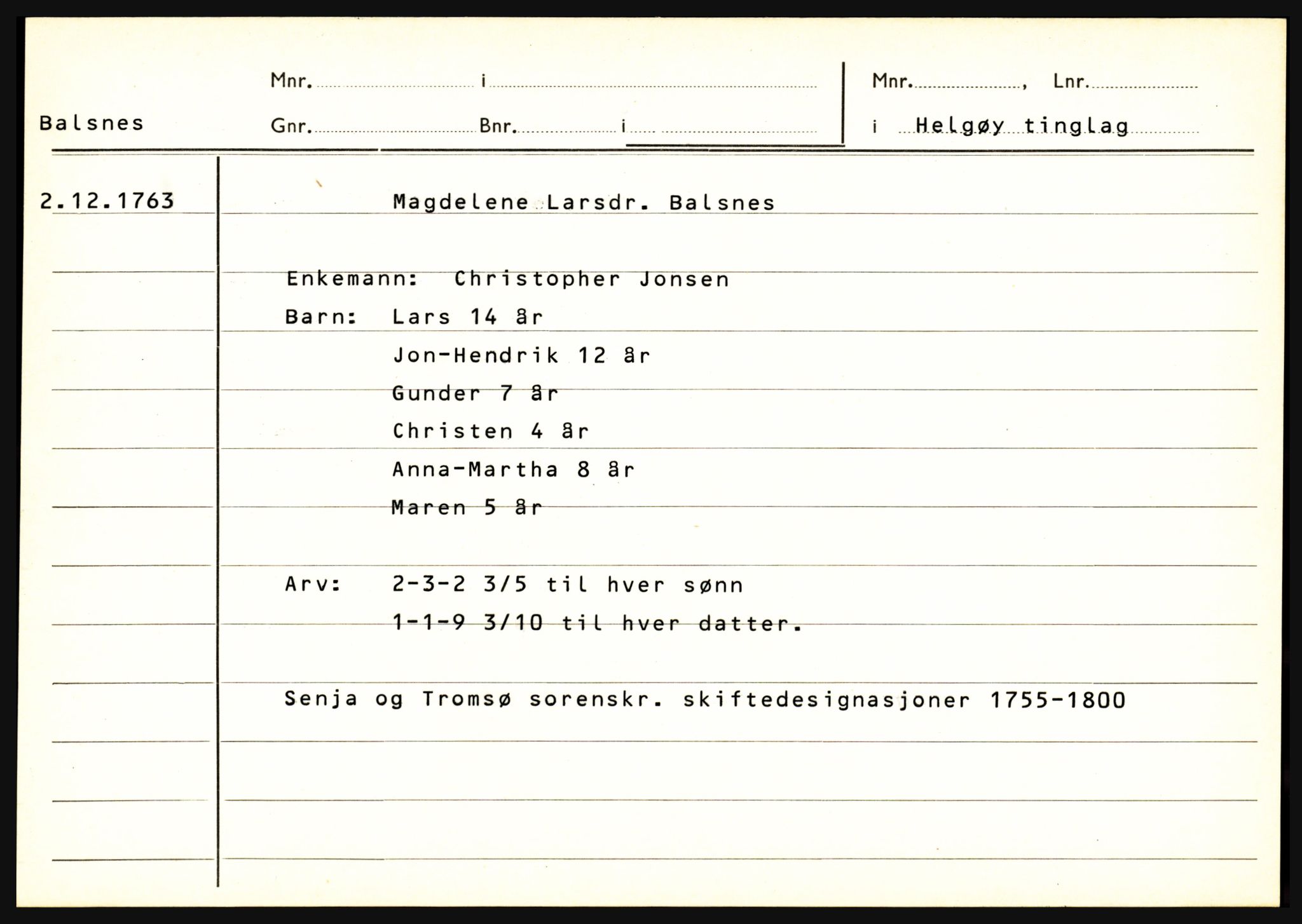 Senja og Tromsø sorenskriveri , AV/SATØ-SATØ-31/H, 1755-1800, p. 33