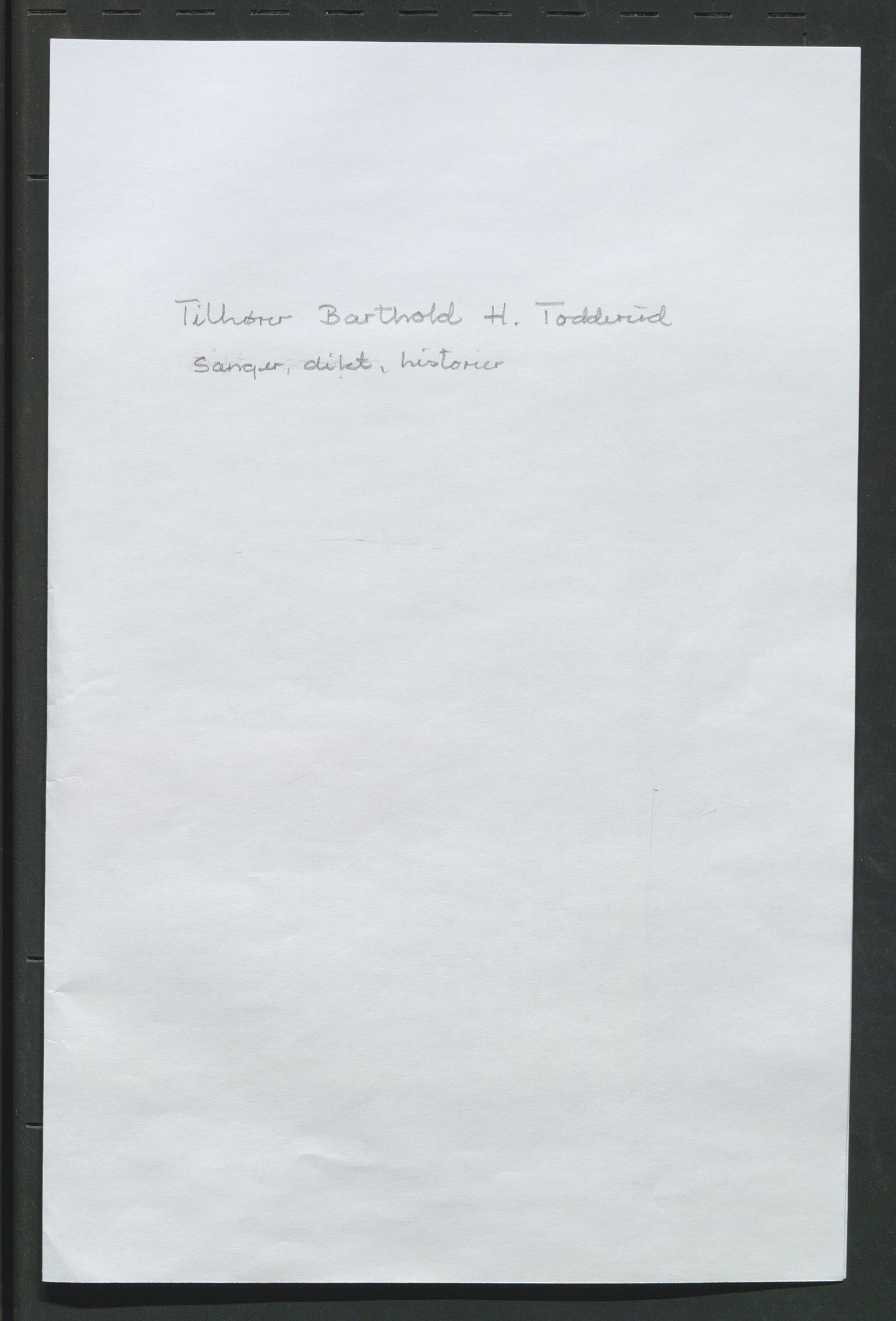 Åker i Vang, Hedmark, og familien Todderud, AV/SAH-ARK-010/H/Ha/L0001: Personlige dokumenter, 1724-1933, p. 365