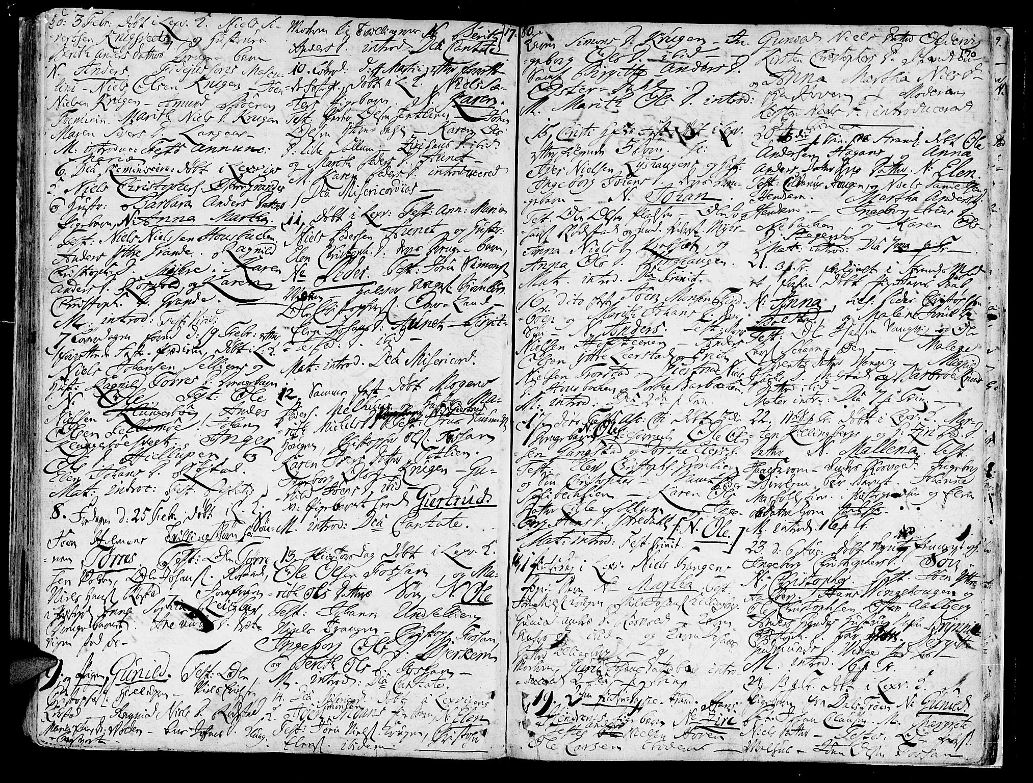 Ministerialprotokoller, klokkerbøker og fødselsregistre - Nord-Trøndelag, SAT/A-1458/701/L0003: Parish register (official) no. 701A03, 1751-1783, p. 170