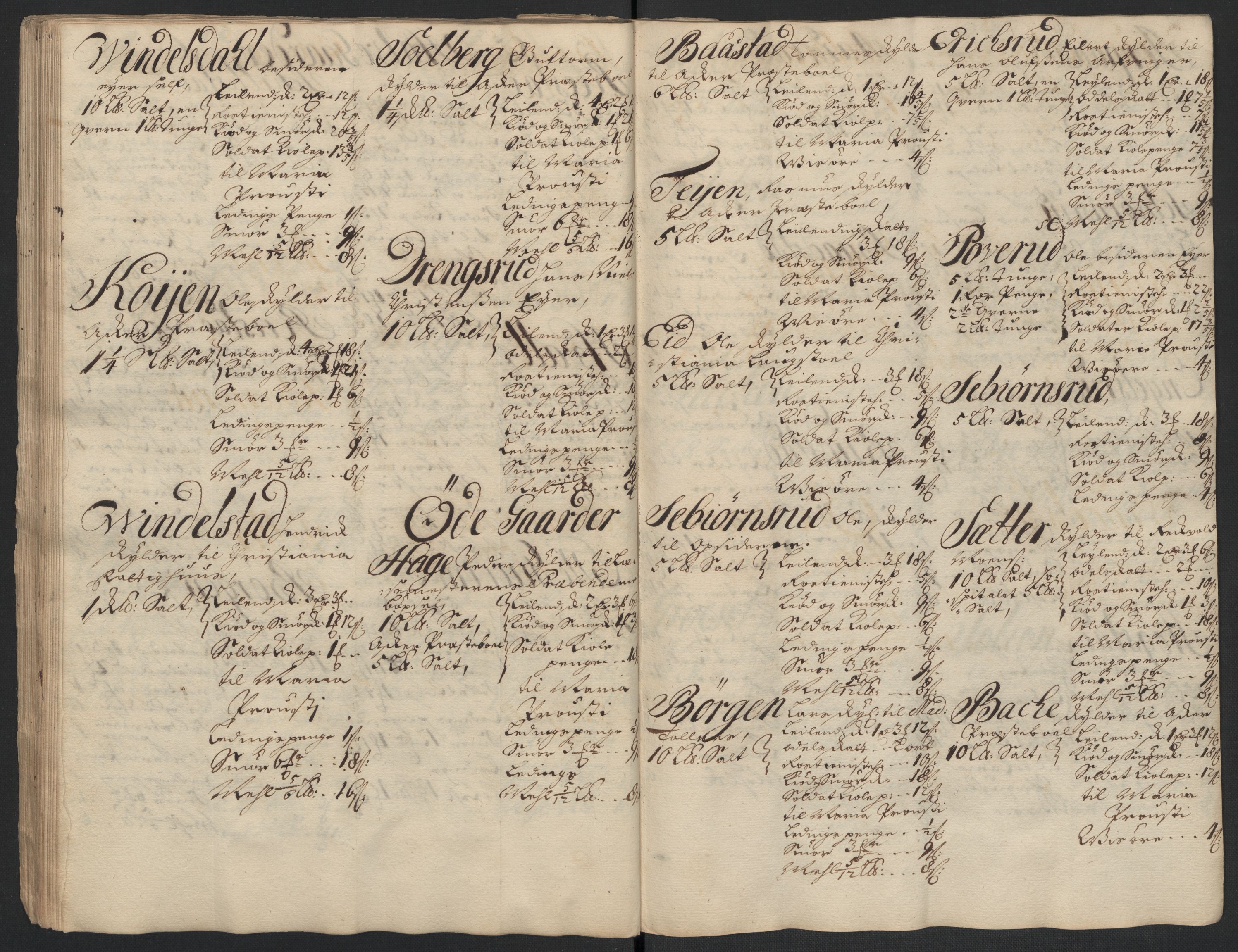 Rentekammeret inntil 1814, Reviderte regnskaper, Fogderegnskap, AV/RA-EA-4092/R10/L0440: Fogderegnskap Aker og Follo, 1696-1697, p. 297