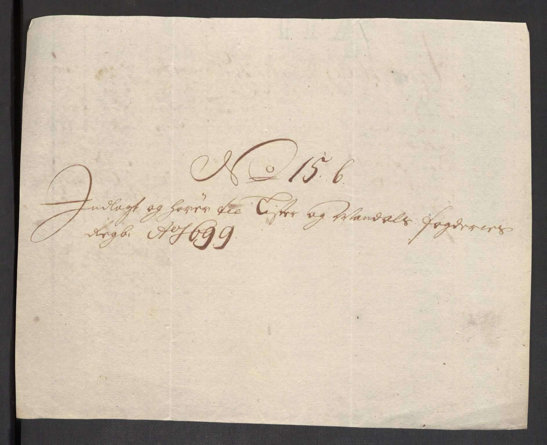 Rentekammeret inntil 1814, Reviderte regnskaper, Fogderegnskap, RA/EA-4092/R43/L2547: Fogderegnskap Lista og Mandal, 1698-1699, p. 247