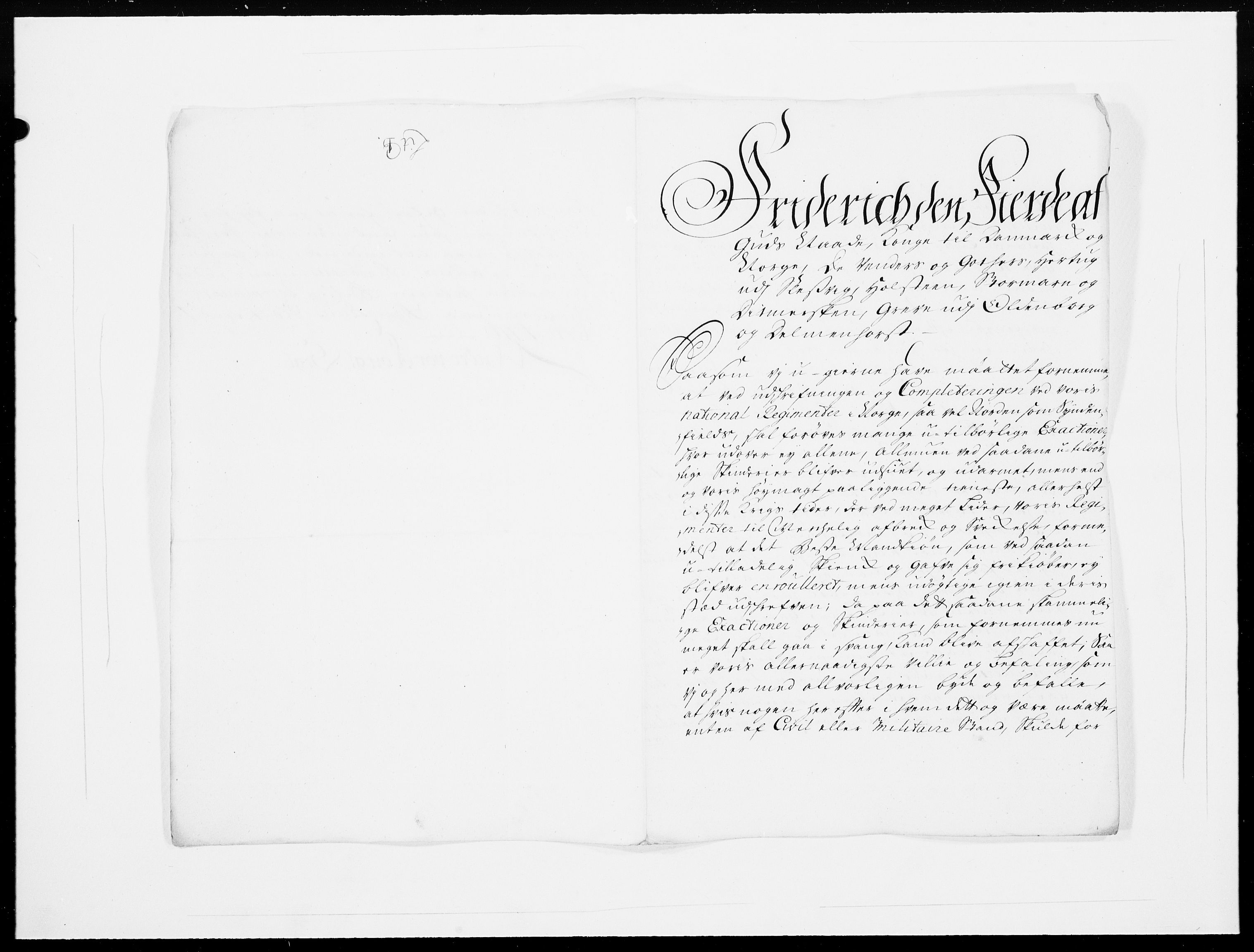 Danske Kanselli 1572-1799, AV/RA-EA-3023/F/Fc/Fcc/Fcca/L0070: Norske innlegg 1572-1799, 1711, p. 6