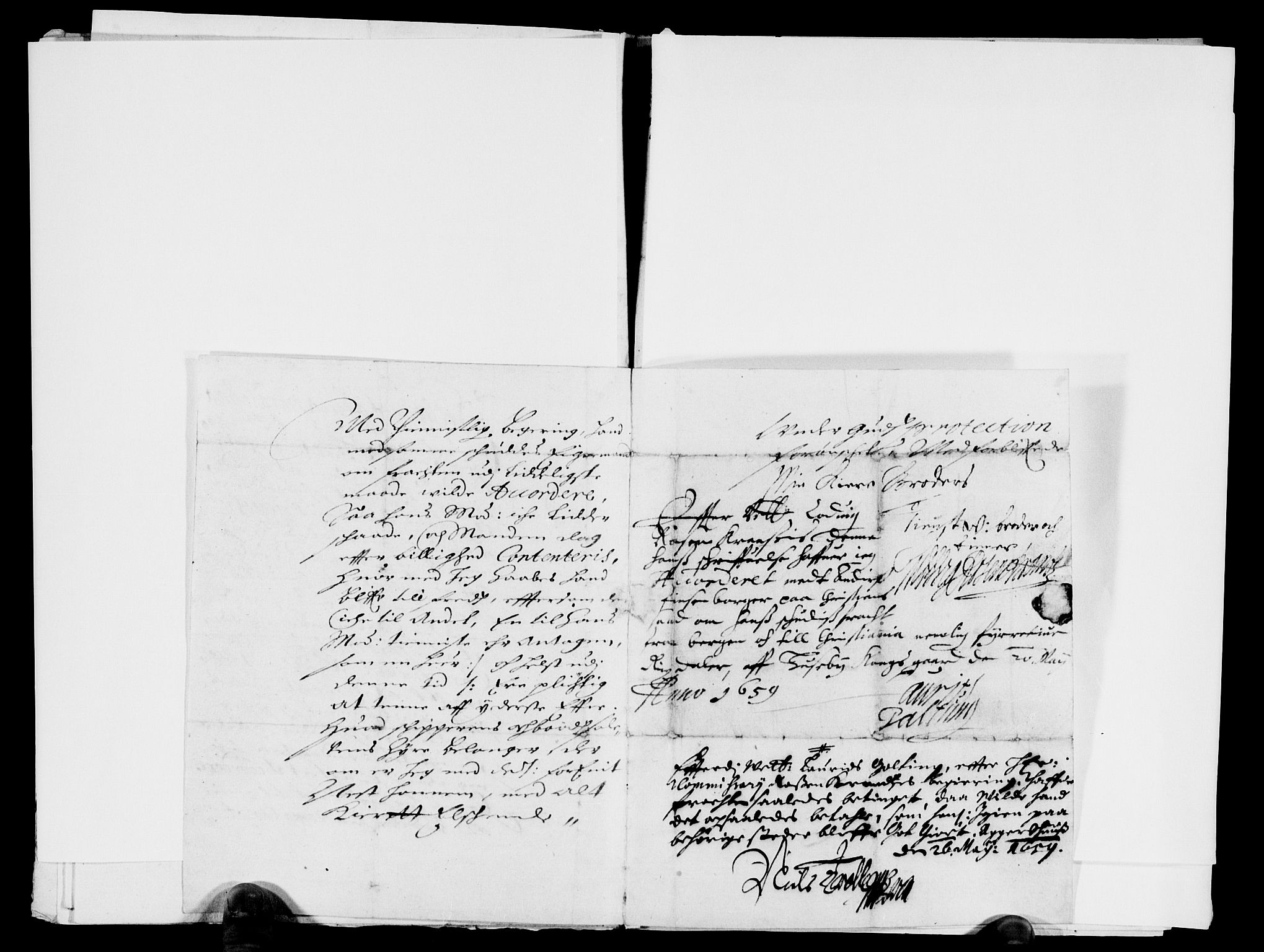 Rentekammeret inntil 1814, Reviderte regnskaper, Lensregnskaper, AV/RA-EA-5023/R/Rb/Rbr/L0022: Lista len, 1658-1660