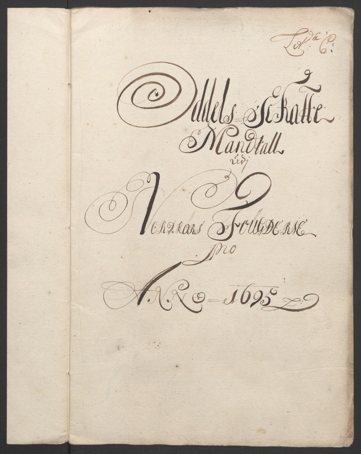 Rentekammeret inntil 1814, Reviderte regnskaper, Fogderegnskap, RA/EA-4092/R56/L3736: Fogderegnskap Nordmøre, 1694-1696, p. 255